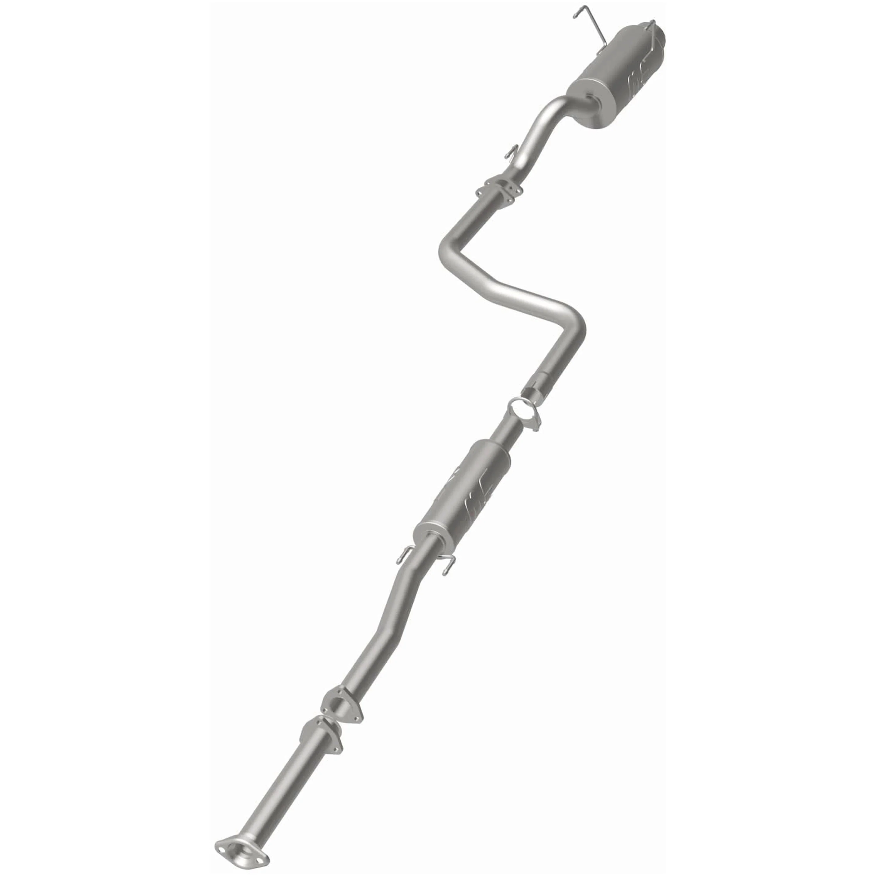 MagnaFlow 1992-1995 Honda Civic 1.5L | 1996-2000 Honda Civic 1.6L Street Series Cat-Back Performance Exhaust System 15643 - Image 3