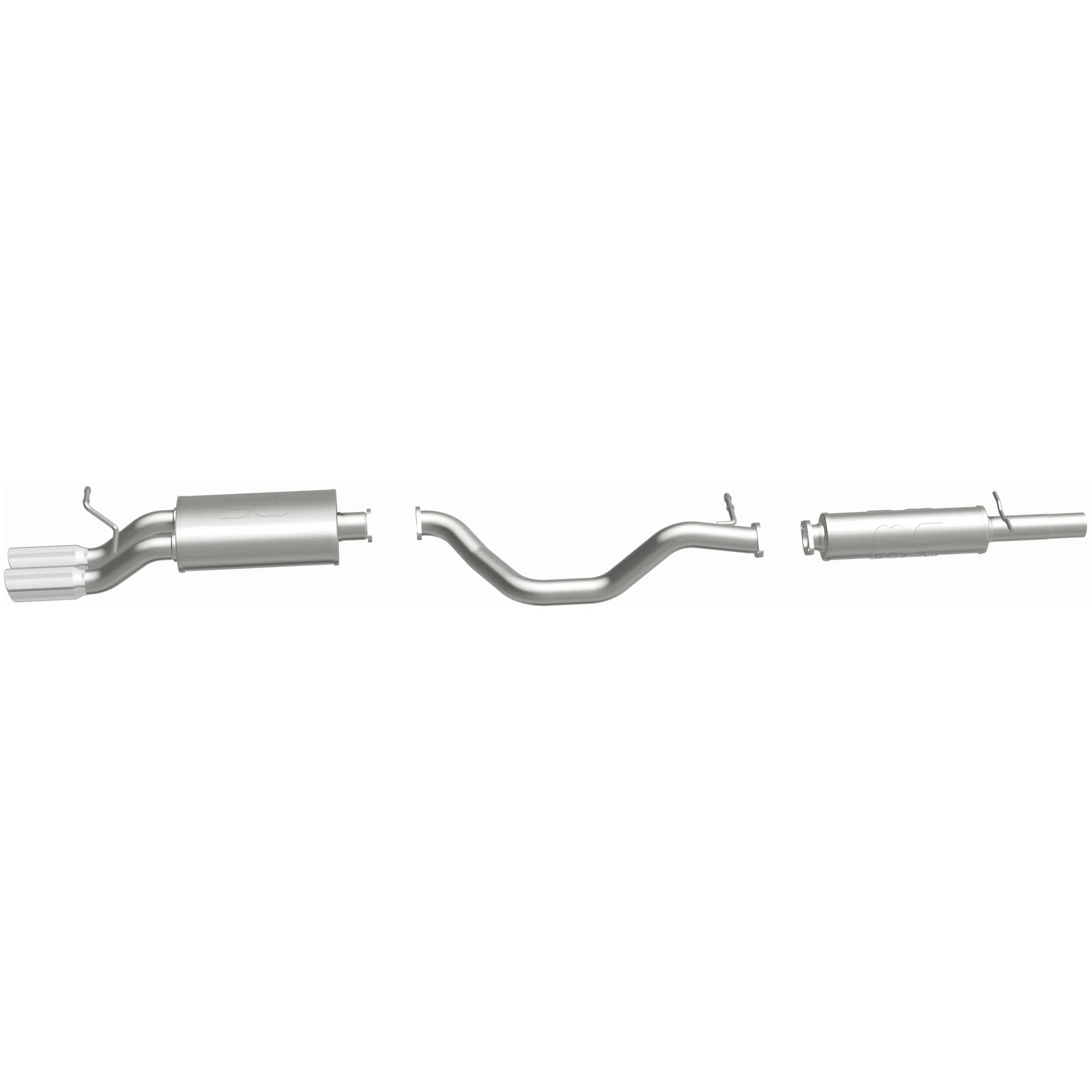 MagnaFlow Touring Series Cat-Back Performance Exhaust System 15648 - Image 4