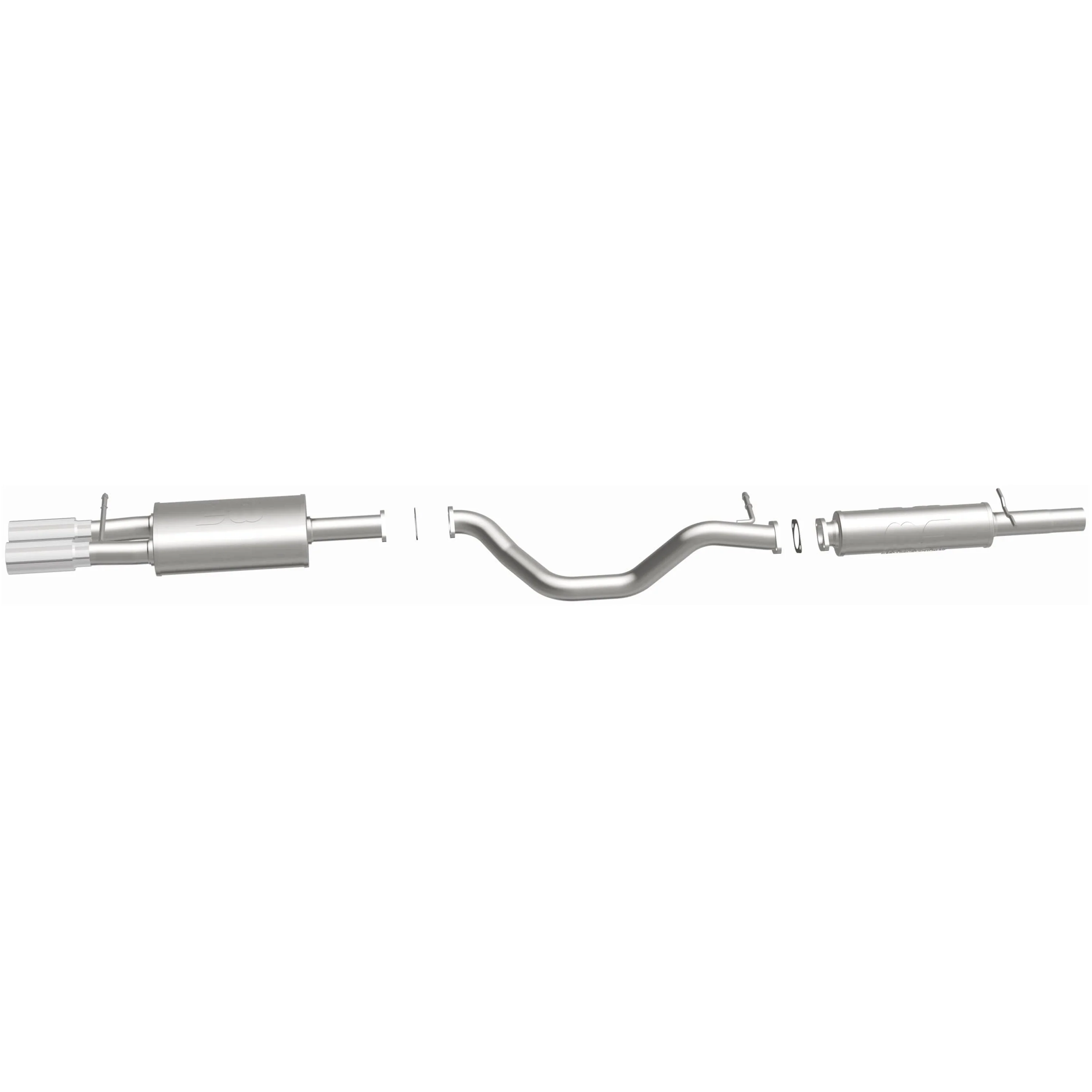 MagnaFlow Touring Series Cat-Back Performance Exhaust System 15745 - Image 4