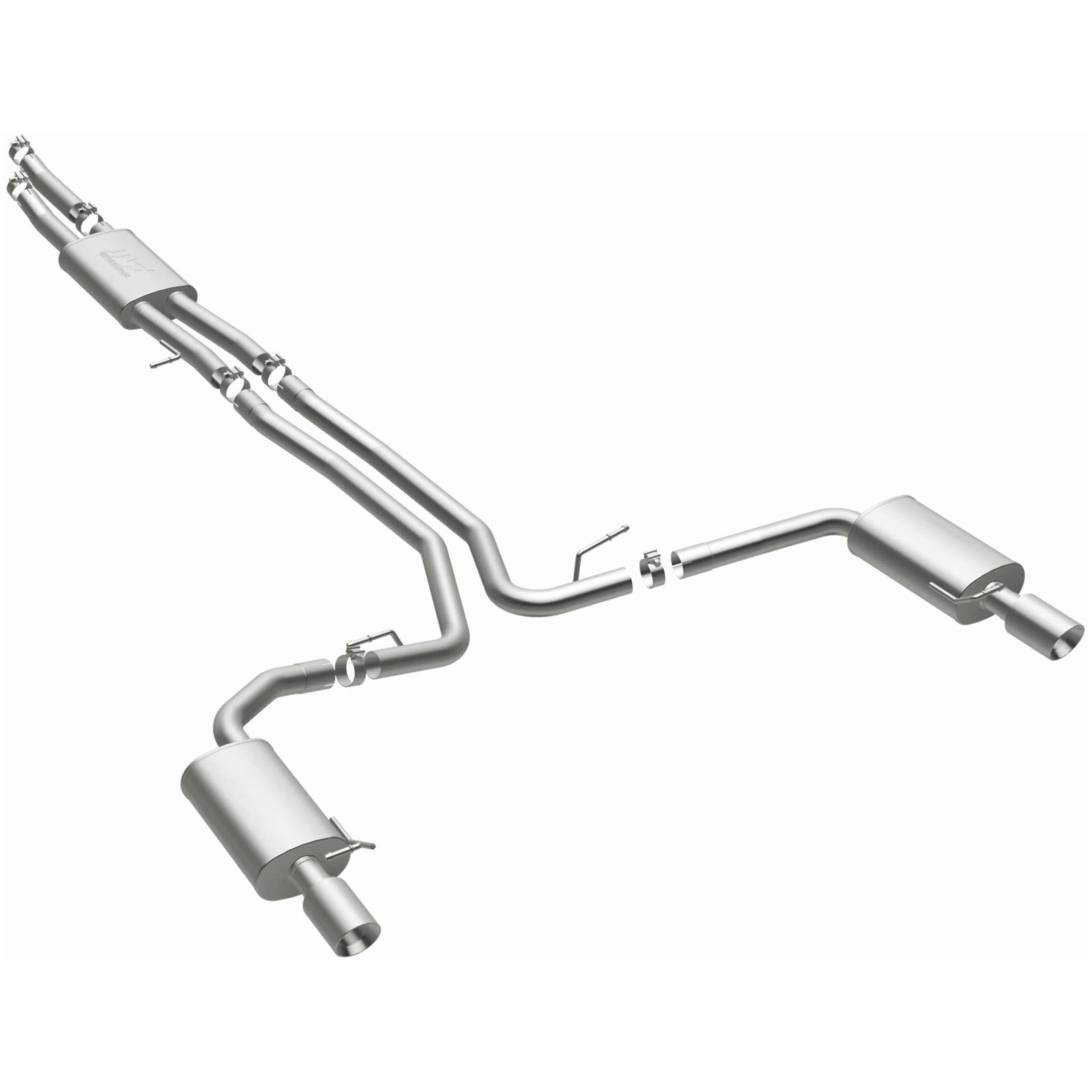MagnaFlow 2010-2014 Ford Taurus SHO 3.5L Street Series Cat-Back Performance Exhaust System 15769 - Image 2