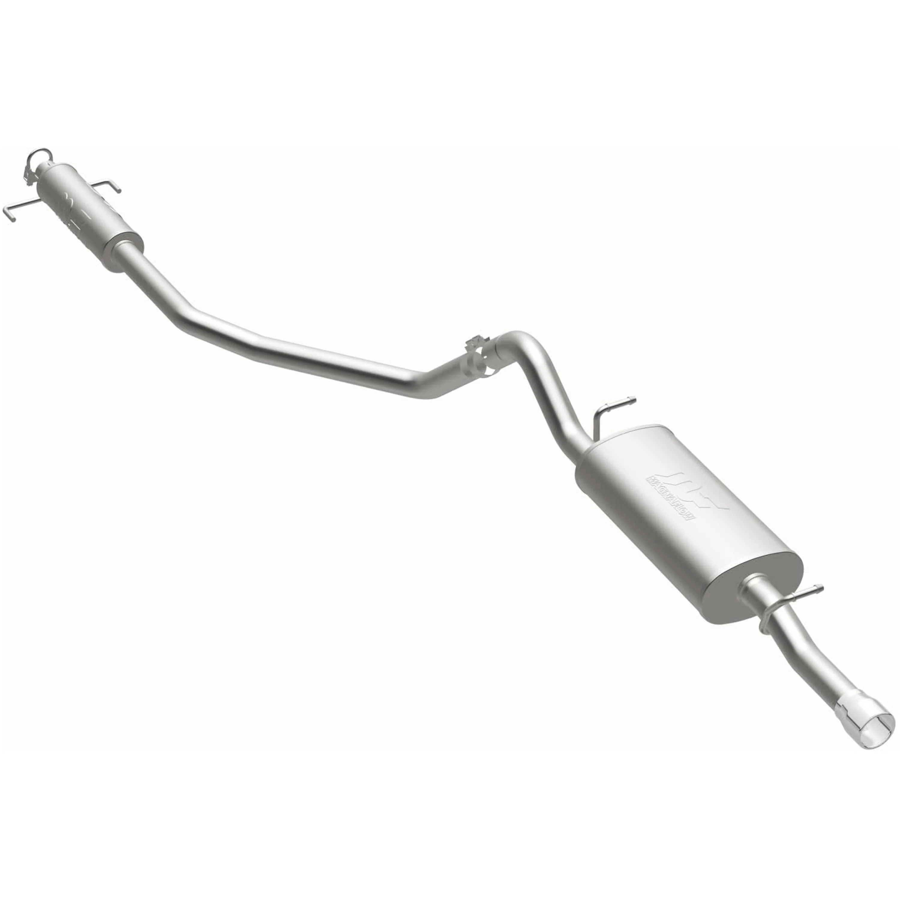 MagnaFlow 2003-2006 Toyota Corolla 1.8L Street Series Cat-Back Performance Exhaust System 15807 - Image 2