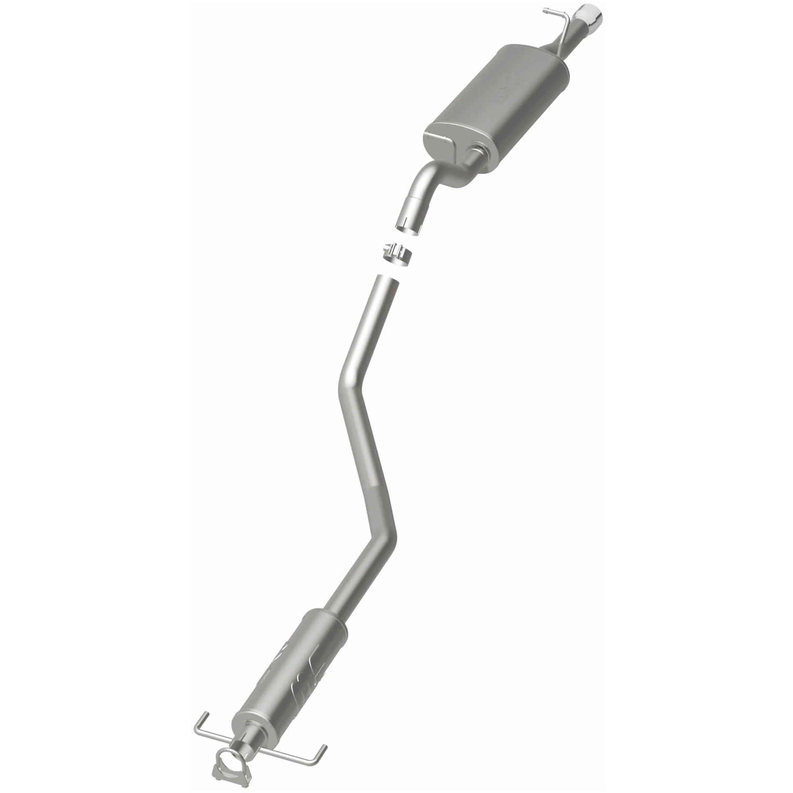MagnaFlow 2003-2006 Toyota Corolla 1.8L Street Series Cat-Back Performance Exhaust System 15807 - Image 3