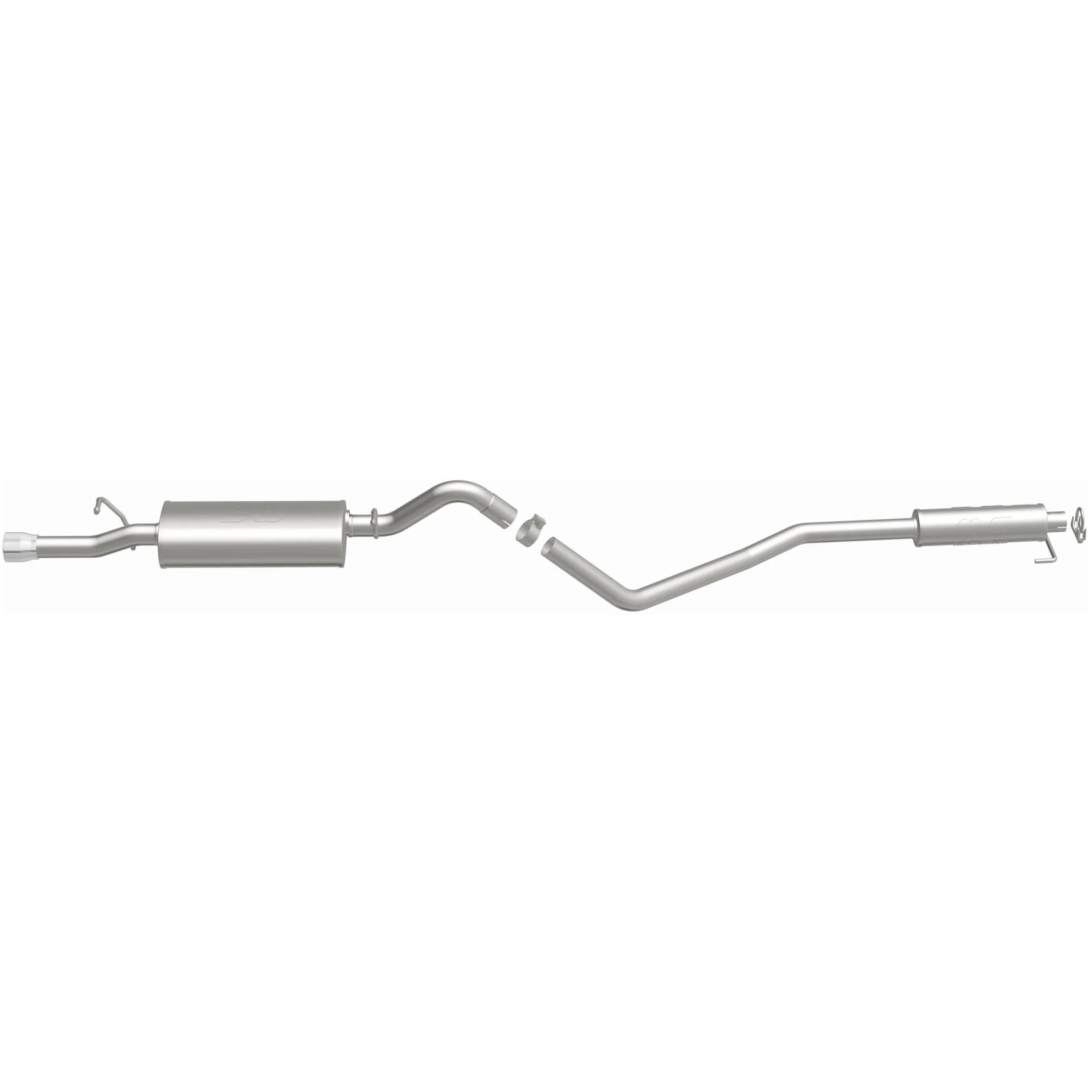MagnaFlow 2003-2006 Toyota Corolla 1.8L Street Series Cat-Back Performance Exhaust System 15807 - Image 4
