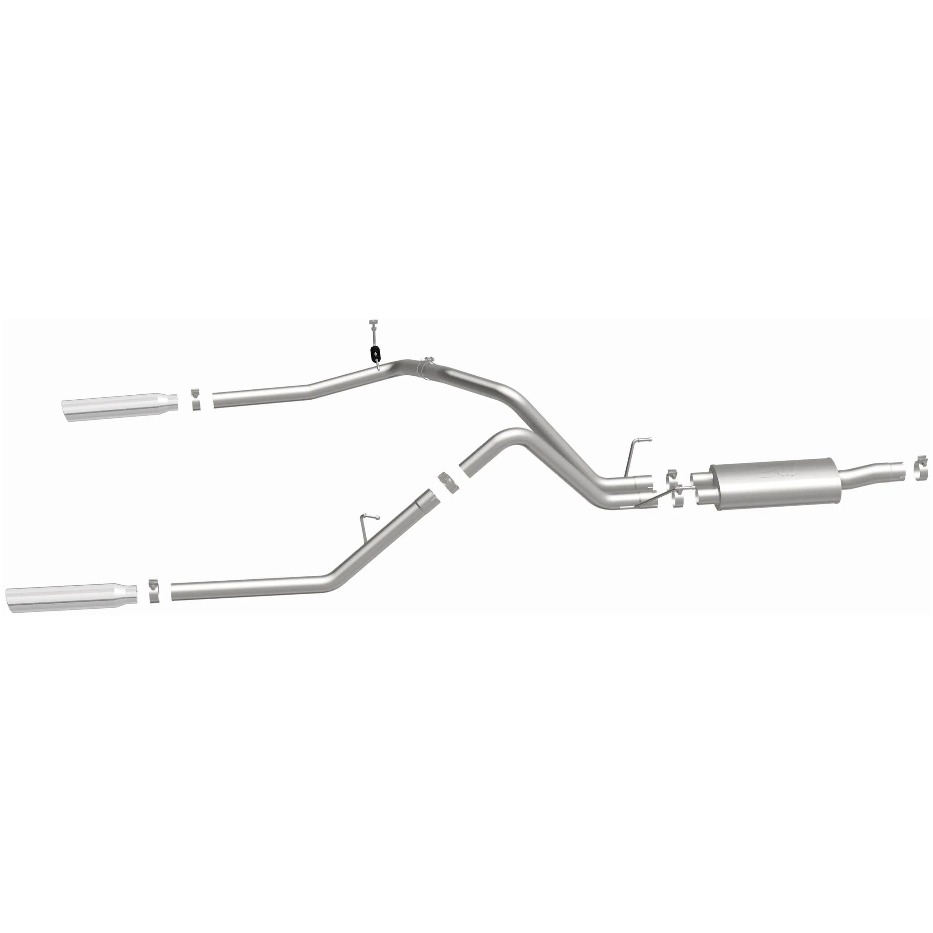 MagnaFlow 2004-2005 Dodge Ram 1500 5.7L Street Series Cat-Back Performance Exhaust System 15863 - Image 4