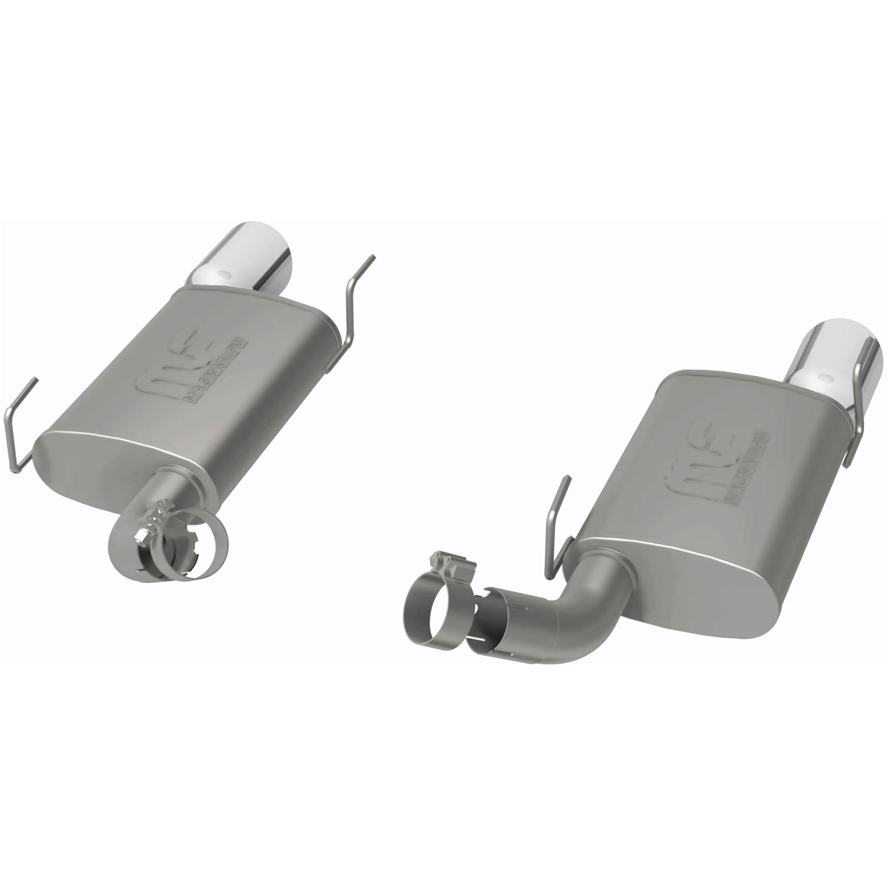 MagnaFlow 2005-2009 Ford Mustang 4.6L | 2007-2009 Ford Mustang Shelby GT500 5.4L Street Series Axle Back Performance Exhaust System 15882 - Image 3