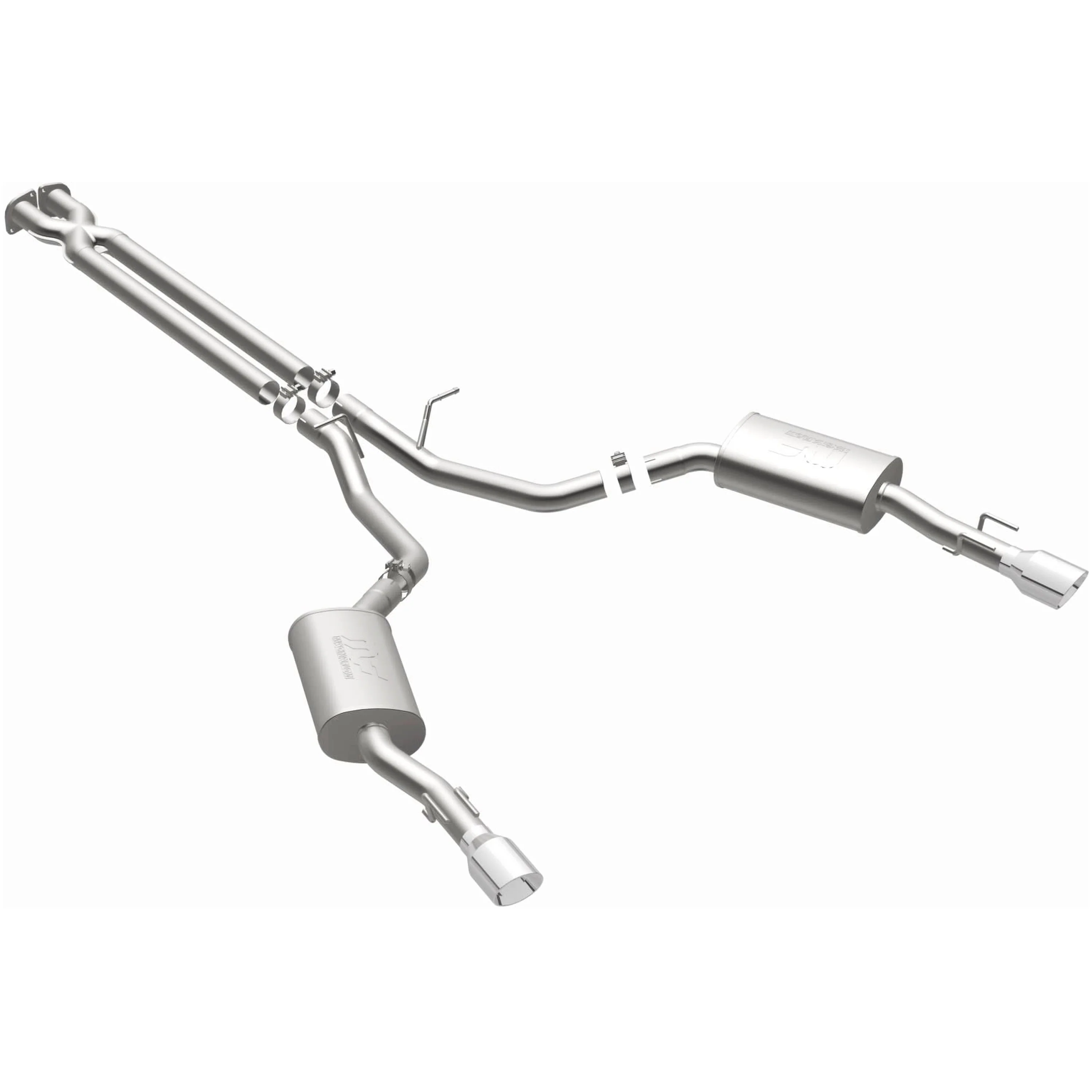 MagnaFlow 2005-2006 Pontiac GTO 6.0L Street Series Cat-Back Performance Exhaust System 15892 - Image 2