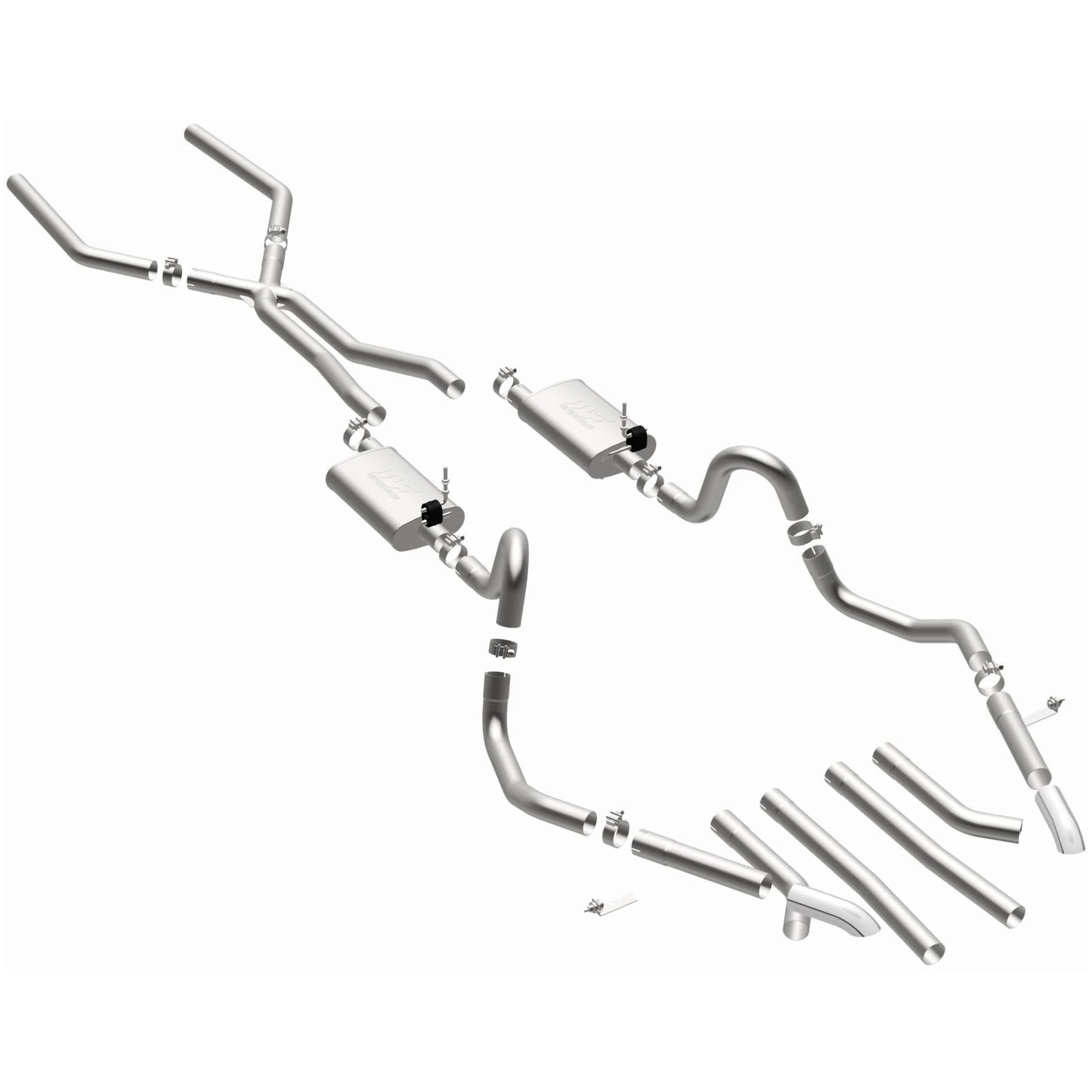 MagnaFlow Street Series Performance Exhaust System 15894 - Image 2