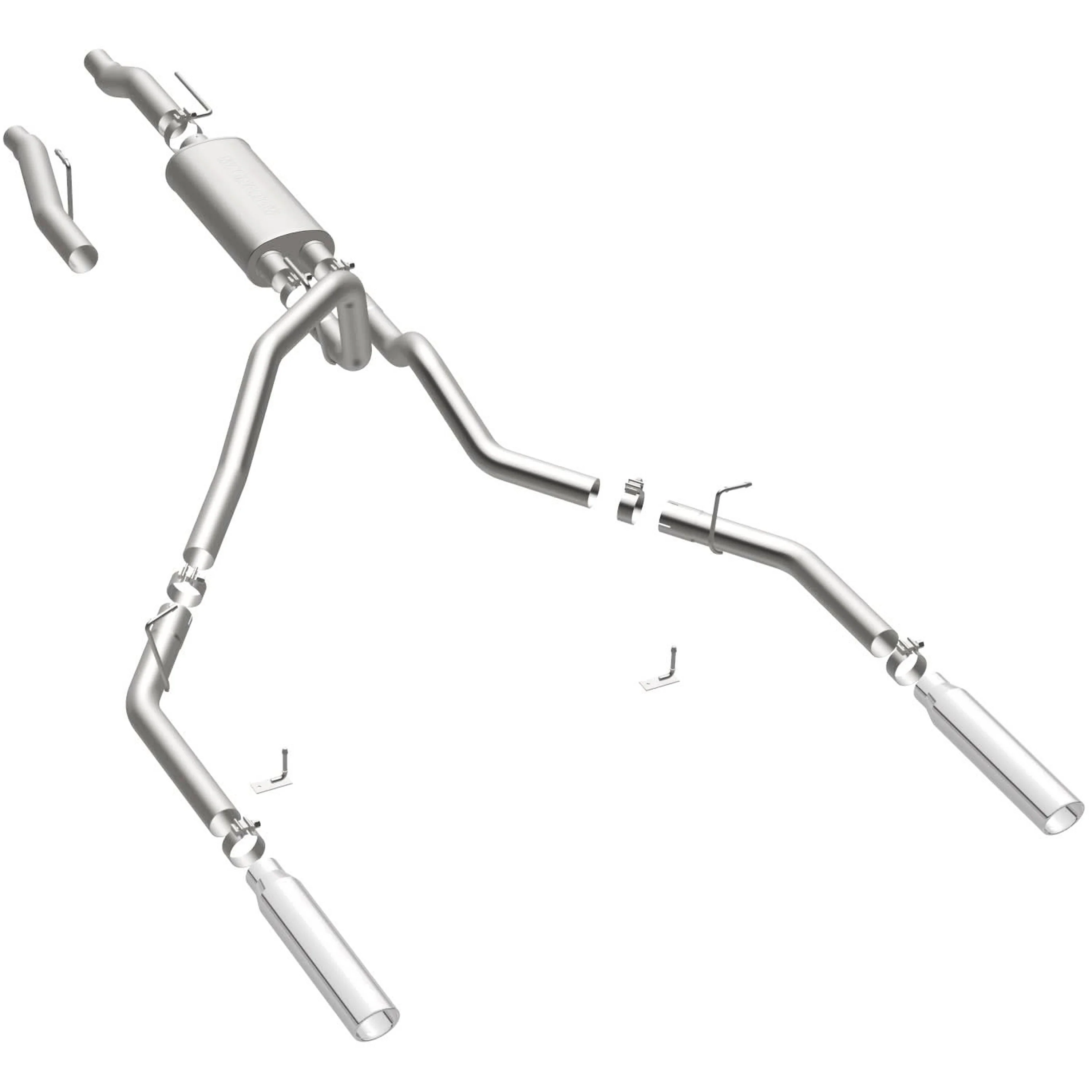 MagnaFlow Street Series Cat-Back Performance Exhaust System 16520 - Image 2