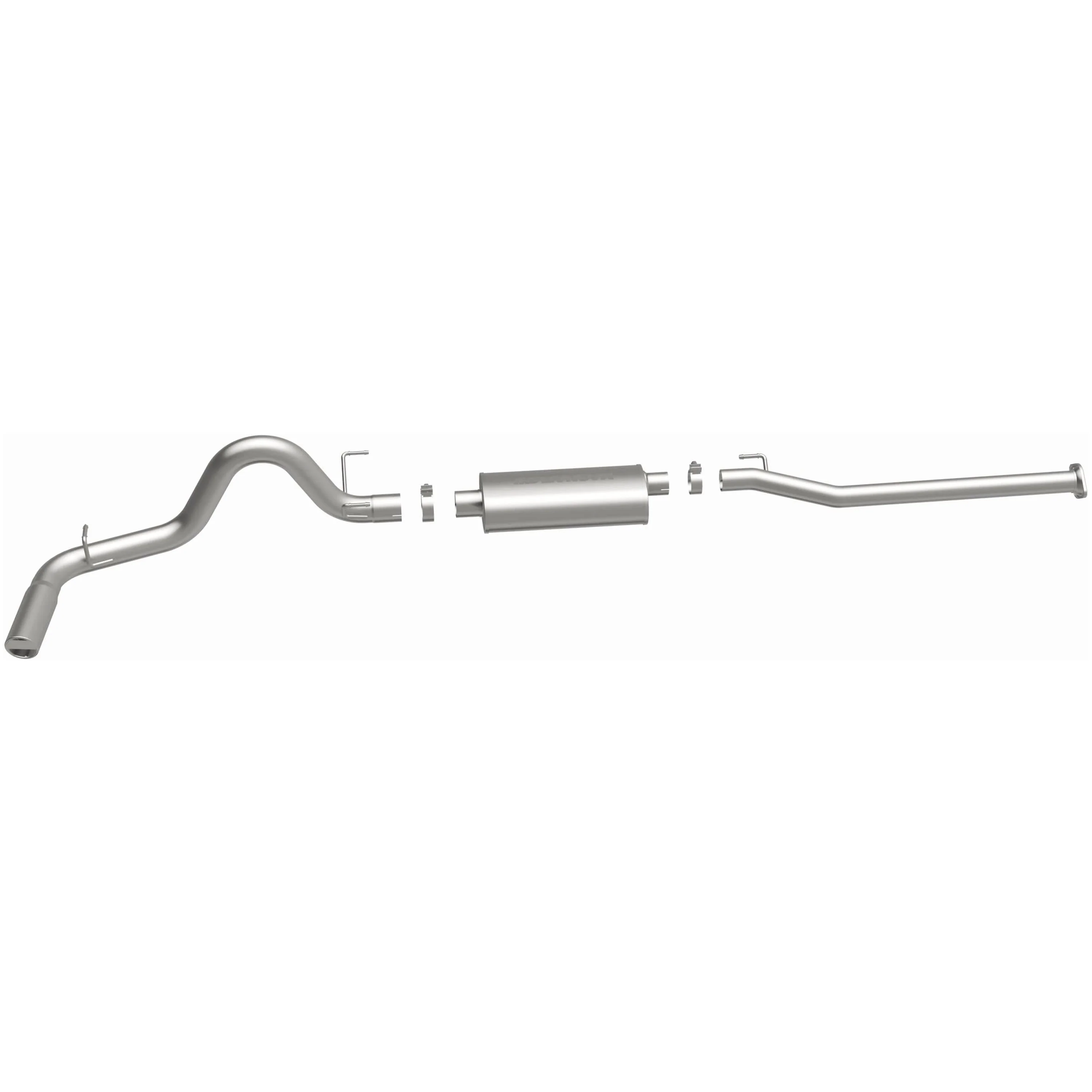 MagnaFlow 2005-2012 Toyota Tacoma 4.0L Street Series Cat-Back Performance Exhaust System 16625 - Image 4