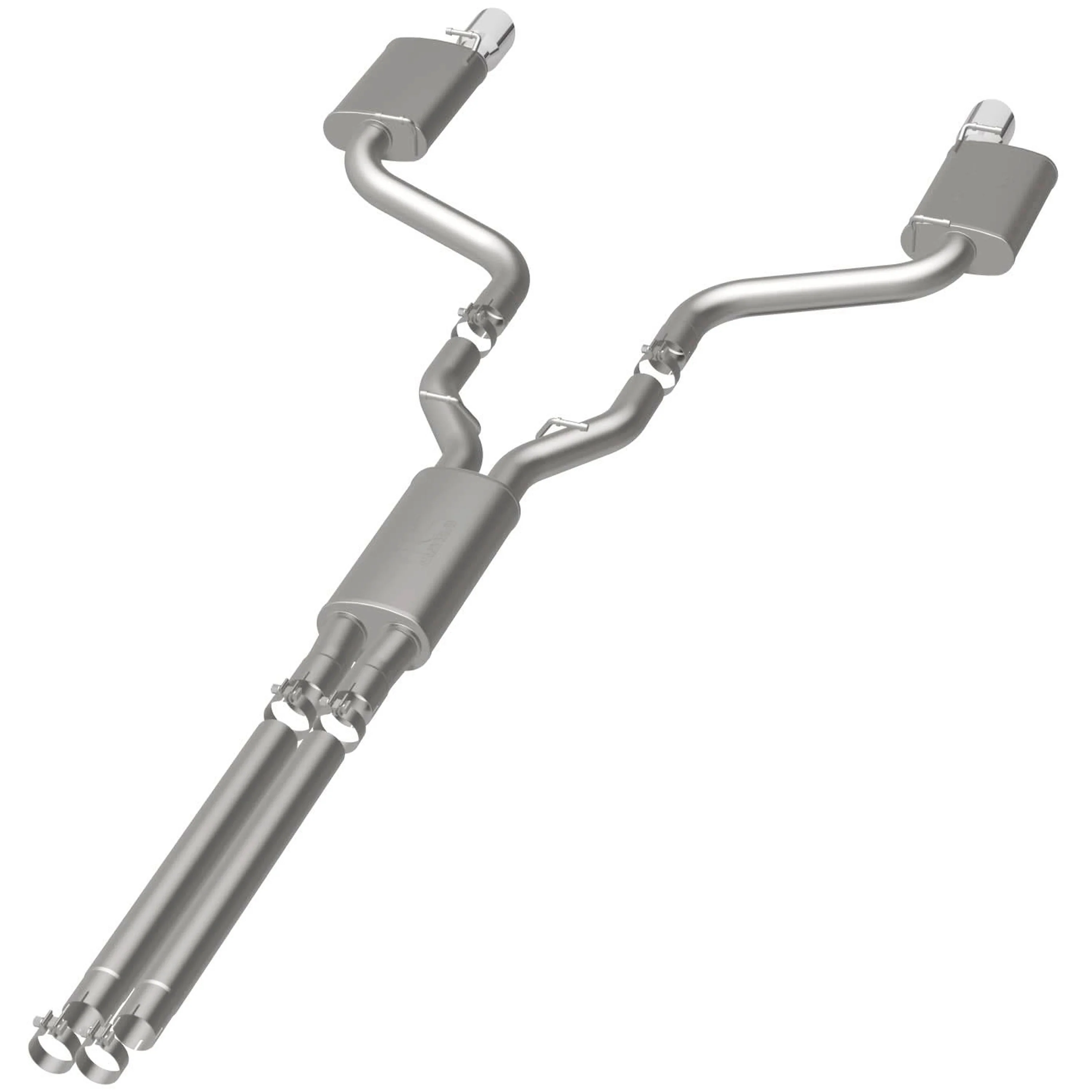 MagnaFlow Street Series Cat-Back Performance Exhaust System 16642 - Image 3