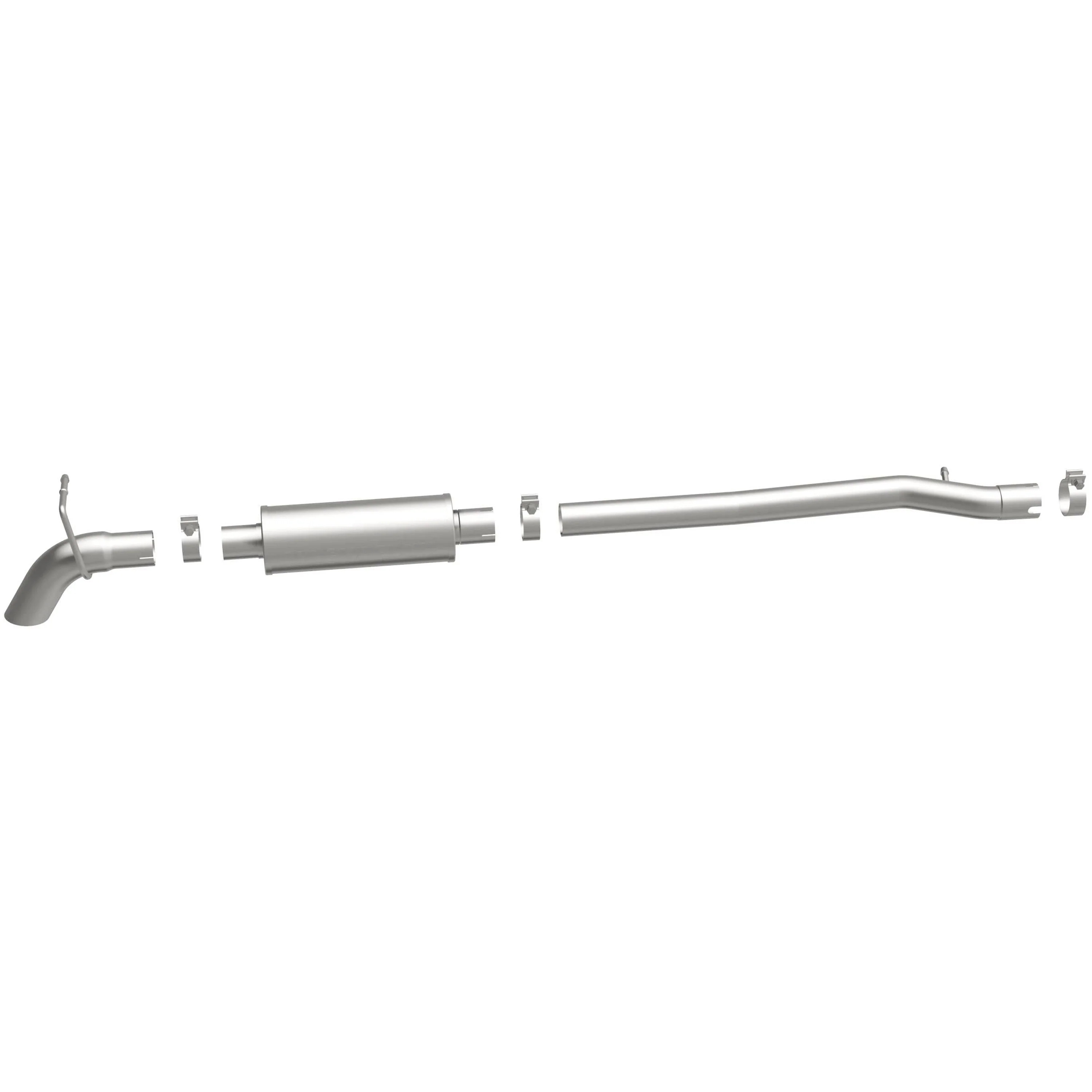 MagnaFlow 2018 Jeep Wrangler JK 3.6L | 2012-2017 Jeep Wrangler 3.6L Off Road Pro Series Cat-Back Performance Exhaust System 17143 - Image 4