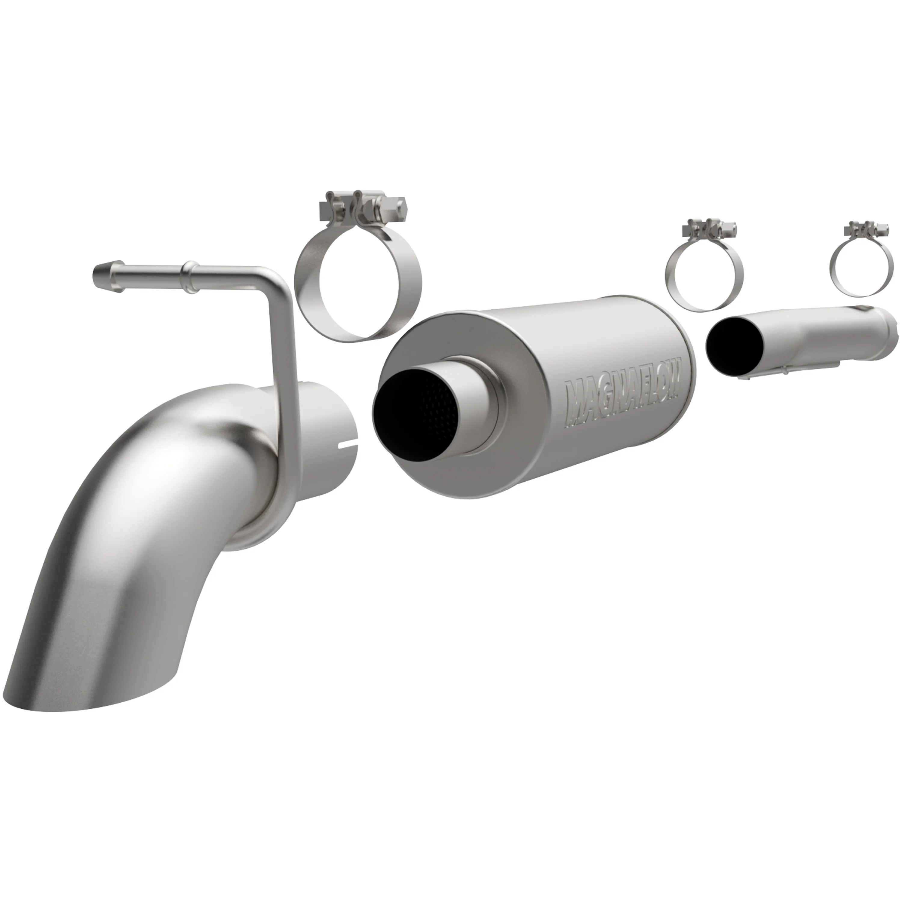 MagnaFlow 2018 Jeep Wrangler JK 3.6L | 2012-2017 Jeep Wrangler 3.6L Off Road Pro Series Cat-Back Performance Exhaust System 17144