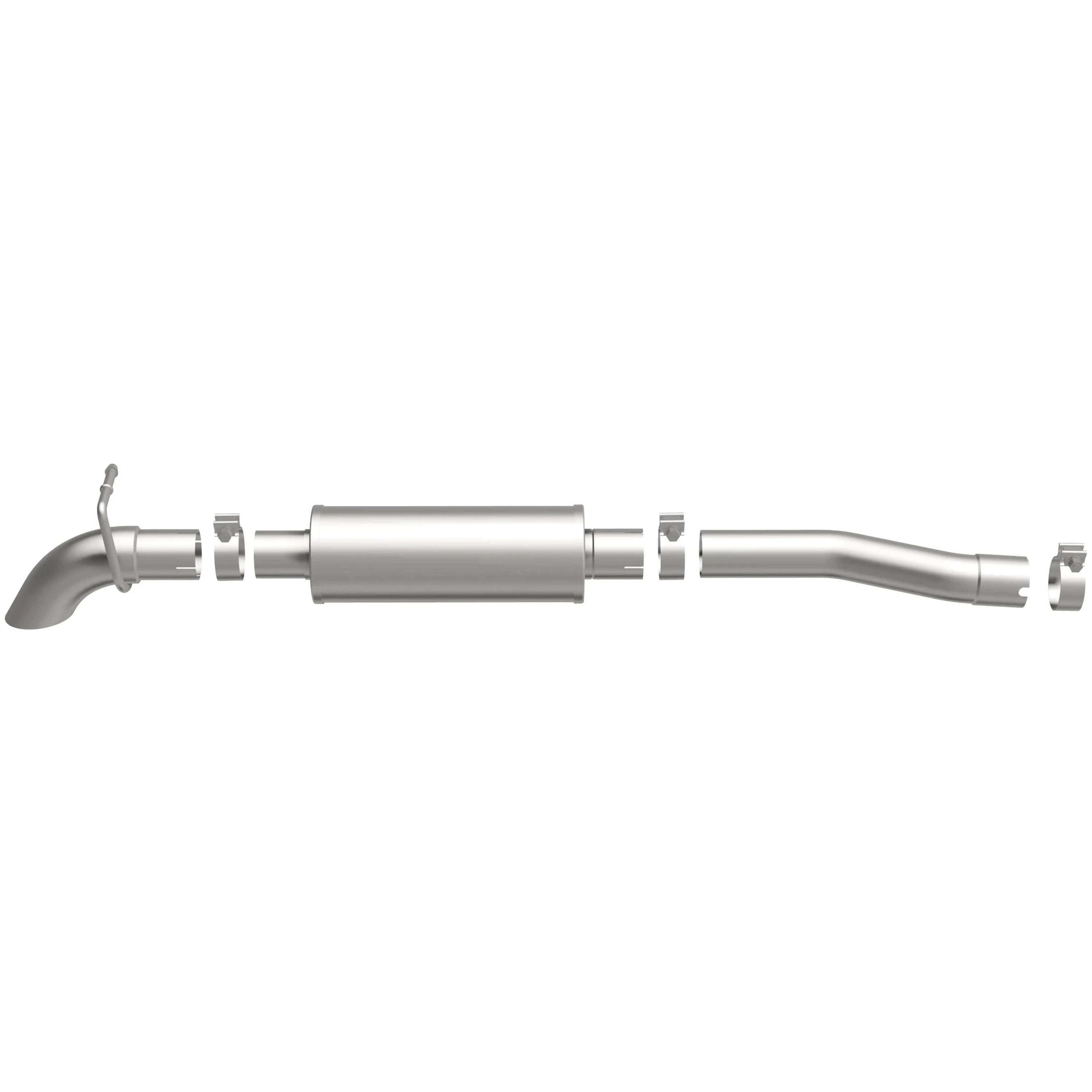MagnaFlow 2018 Jeep Wrangler JK 3.6L | 2012-2017 Jeep Wrangler 3.6L Off Road Pro Series Cat-Back Performance Exhaust System 17144 - Image 4