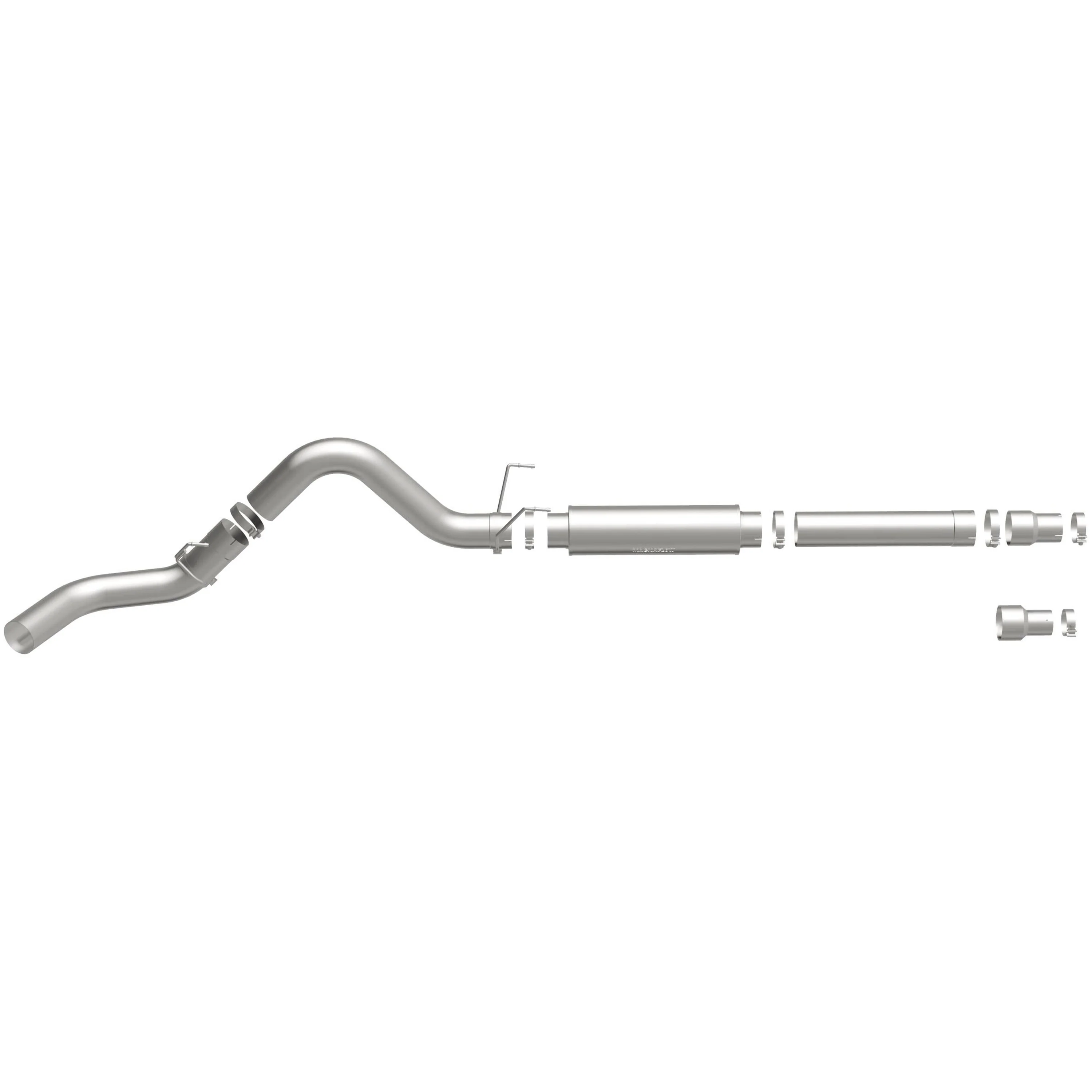 MagnaFlow 2003-2007 Dodge Ram 2500 5.9L | 2003-2007 Dodge Ram 3500 5.9L Pro DPF Series Cat-Back Performance Exhaust System 17876 - Image 4