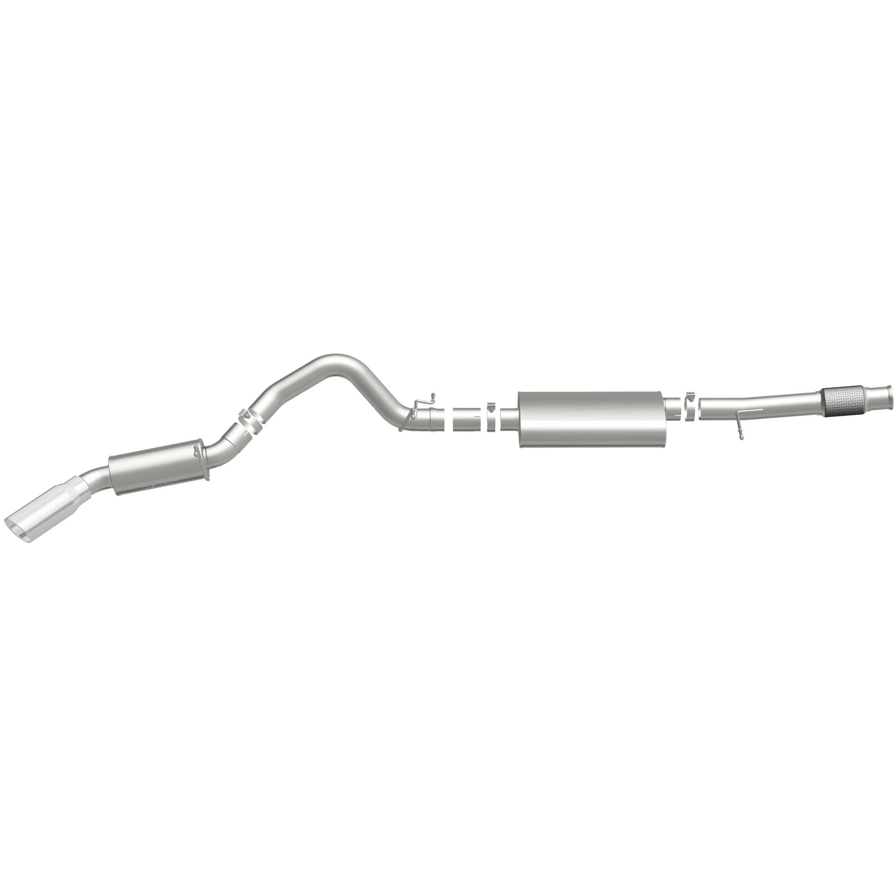 MagnaFlow 2015-2020 Cadillac Escalade ESV 6.2L | 2015-2020 GMC Yukon XL 6.2L Street Series Cat-Back Performance Exhaust System 19040 - Image 4