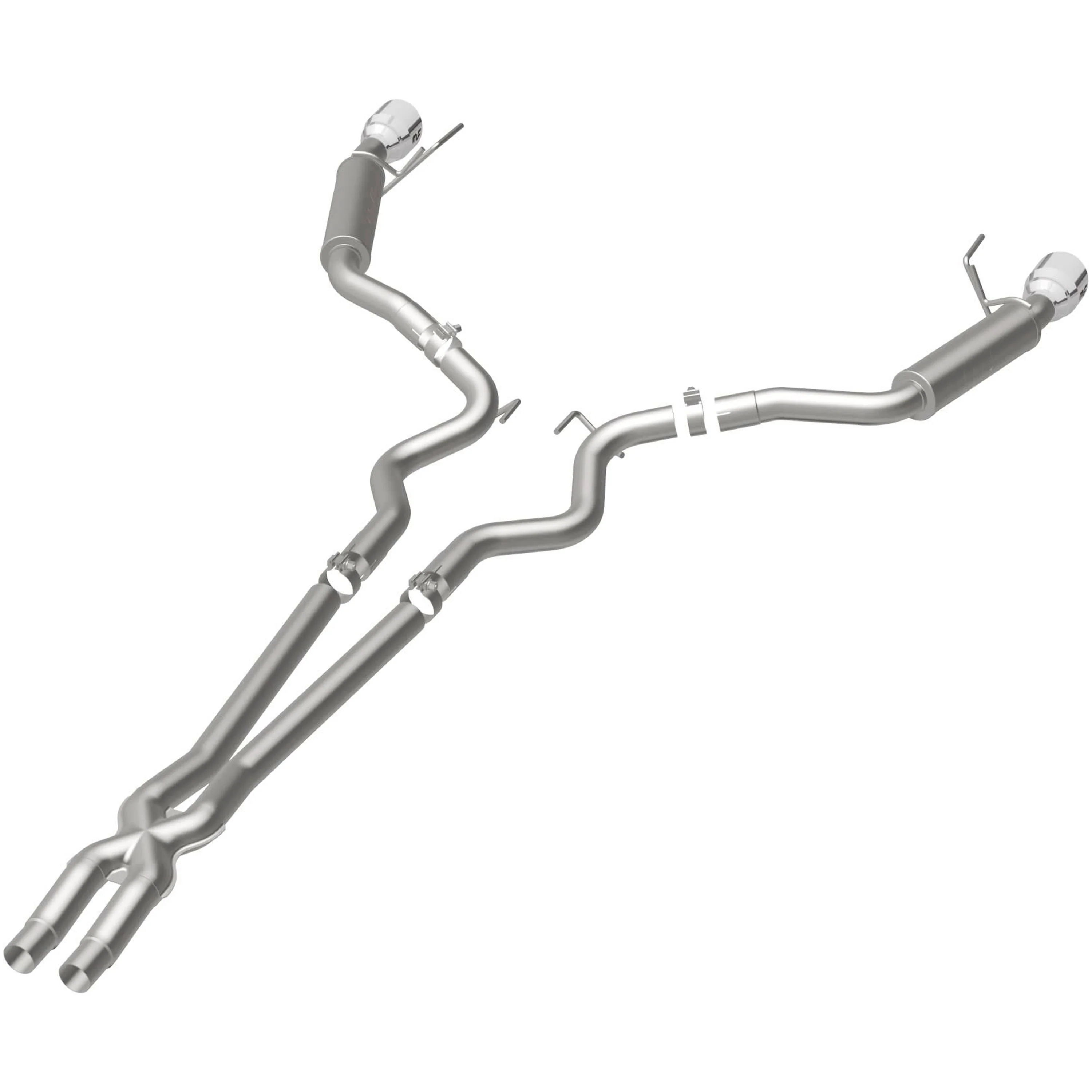 MagnaFlow 2015-2017 Ford Mustang 3.7L Competition Series Cat-Back Performance Exhaust System 19099 - Image 3