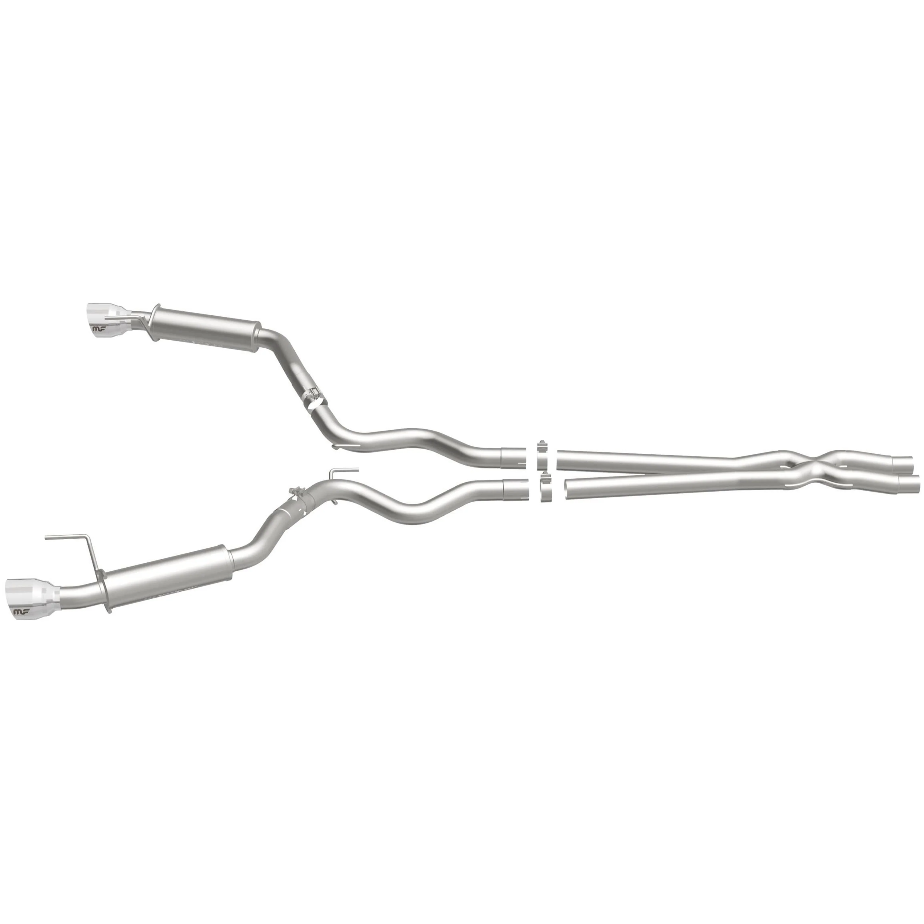 MagnaFlow 2015-2017 Ford Mustang 3.7L Competition Series Cat-Back Performance Exhaust System 19099 - Image 4