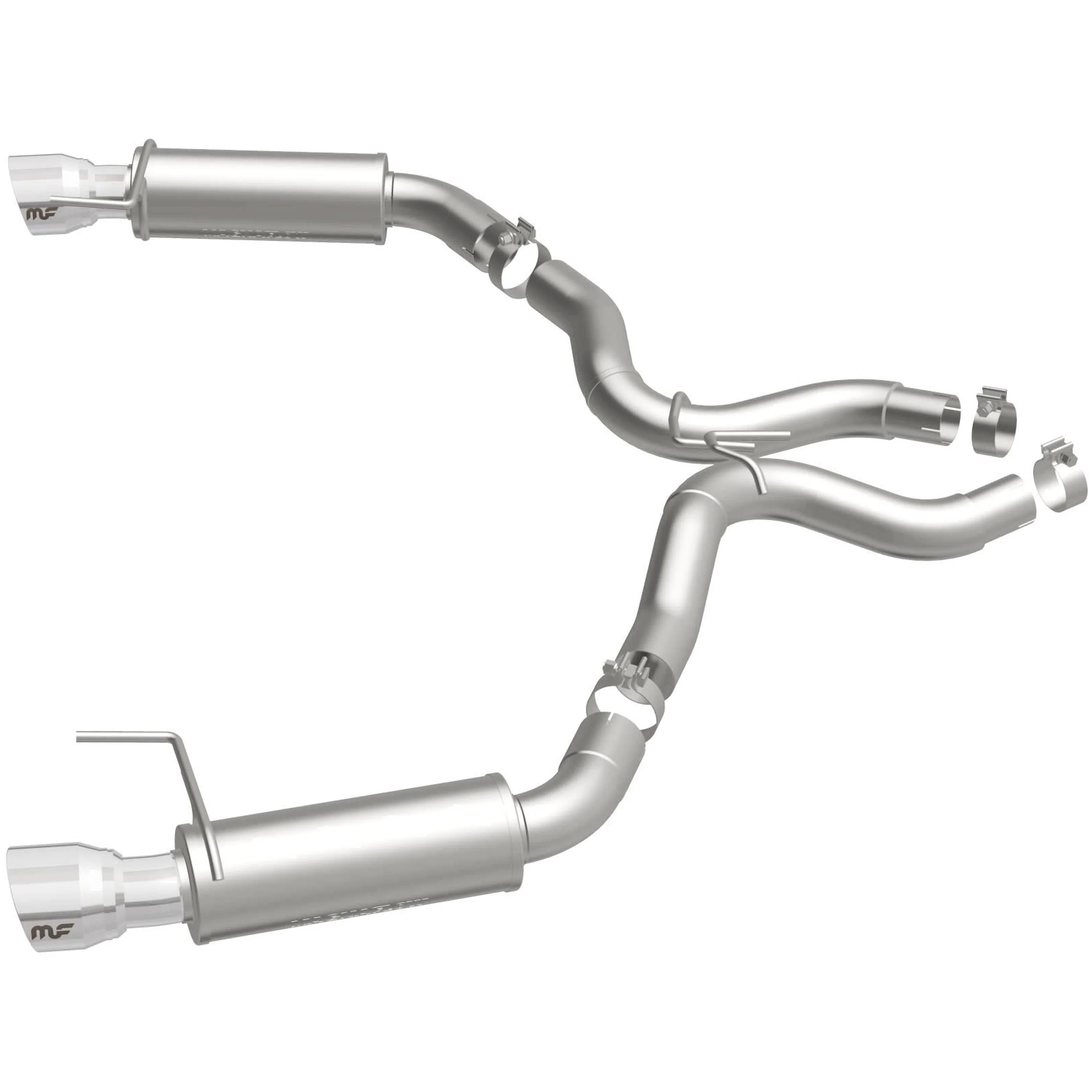 MagnaFlow 2015-2017 Ford Mustang 5.0L Competition Series Axle Back Performance Exhaust System 19103 - Image 4