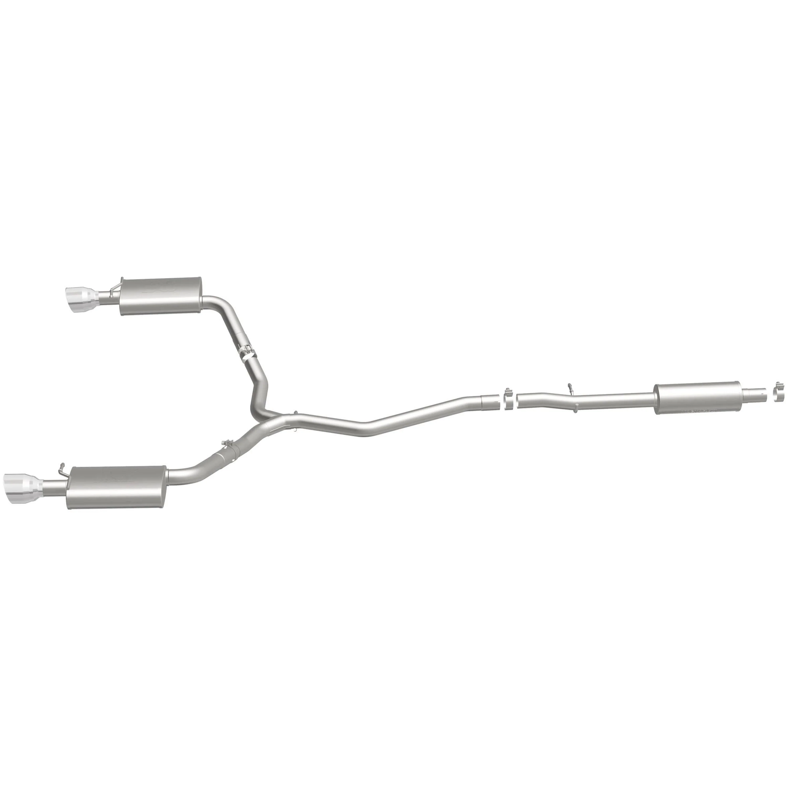 MagnaFlow 2013-2019 Ford Taurus 3.5L Street Series Cat-Back Performance Exhaust System 19111 - Image 4
