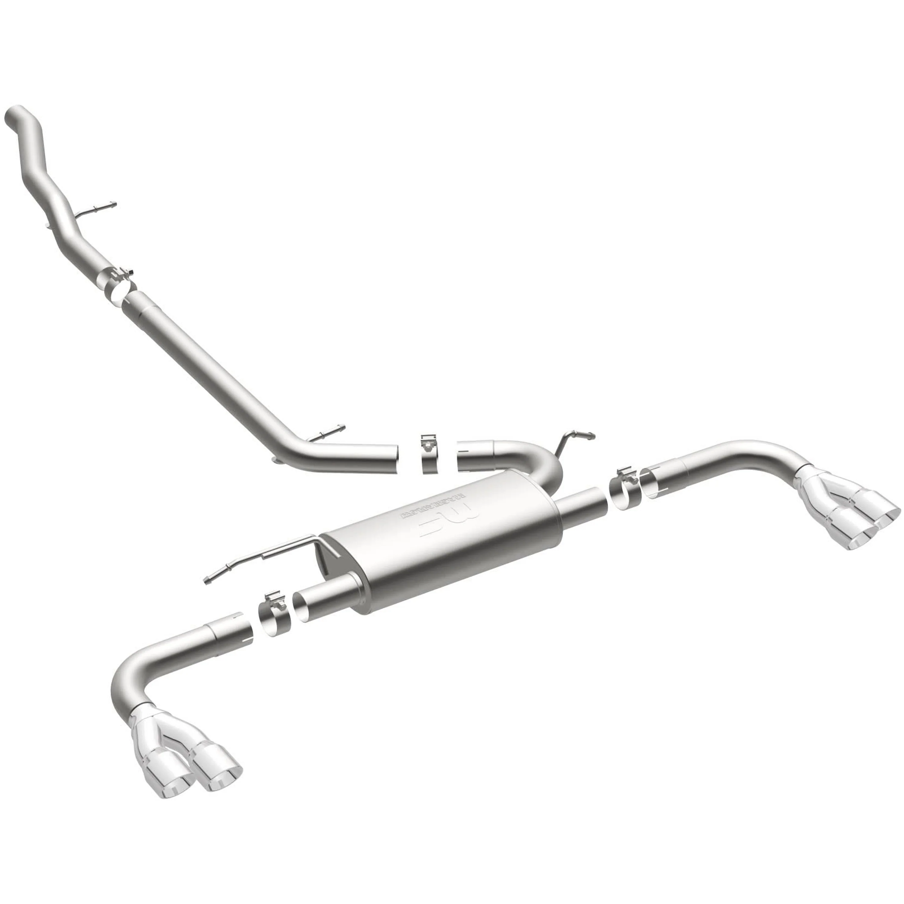 MagnaFlow Street Series Cat-Back Performance Exhaust System 19114 - Image 2