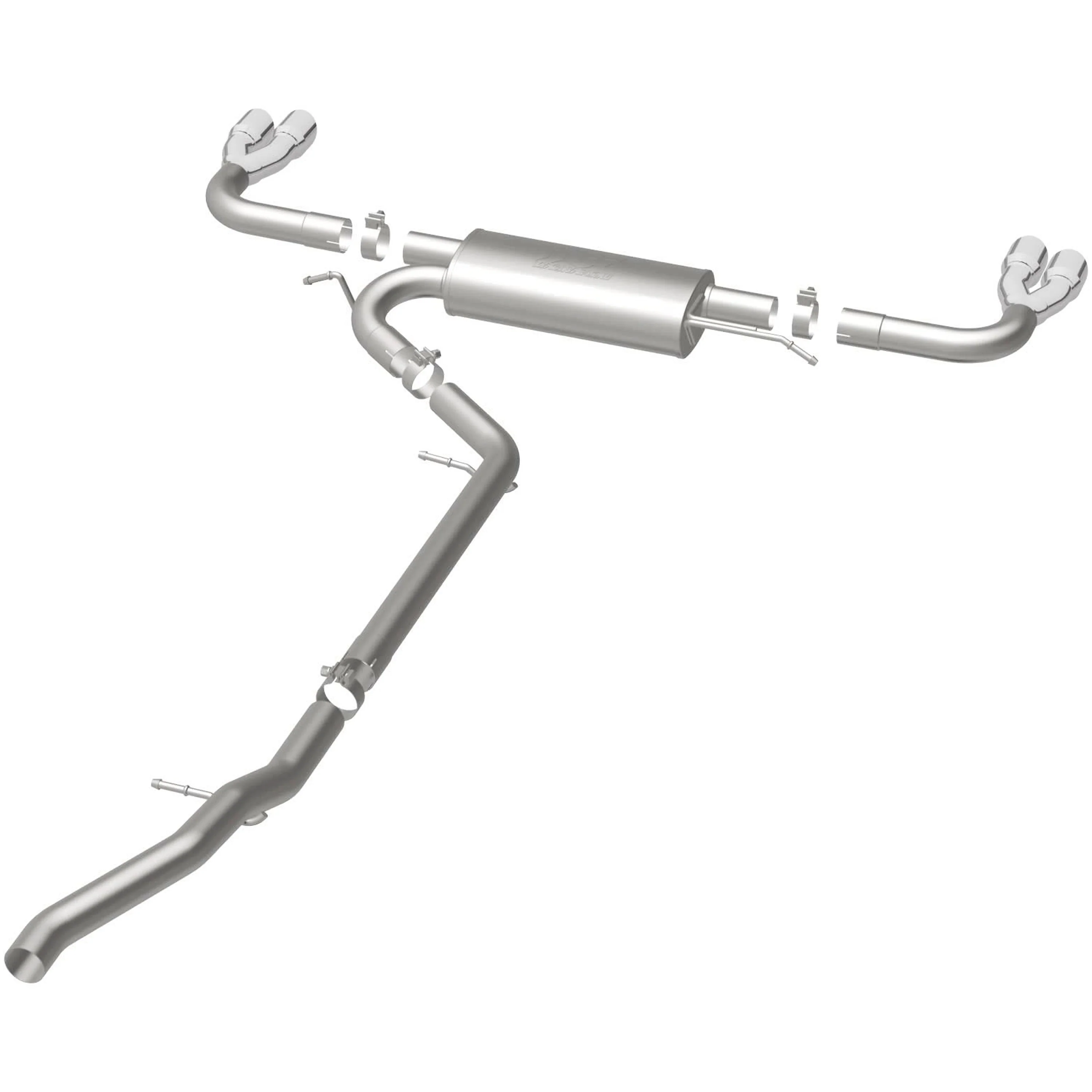 MagnaFlow Street Series Cat-Back Performance Exhaust System 19114 - Image 3