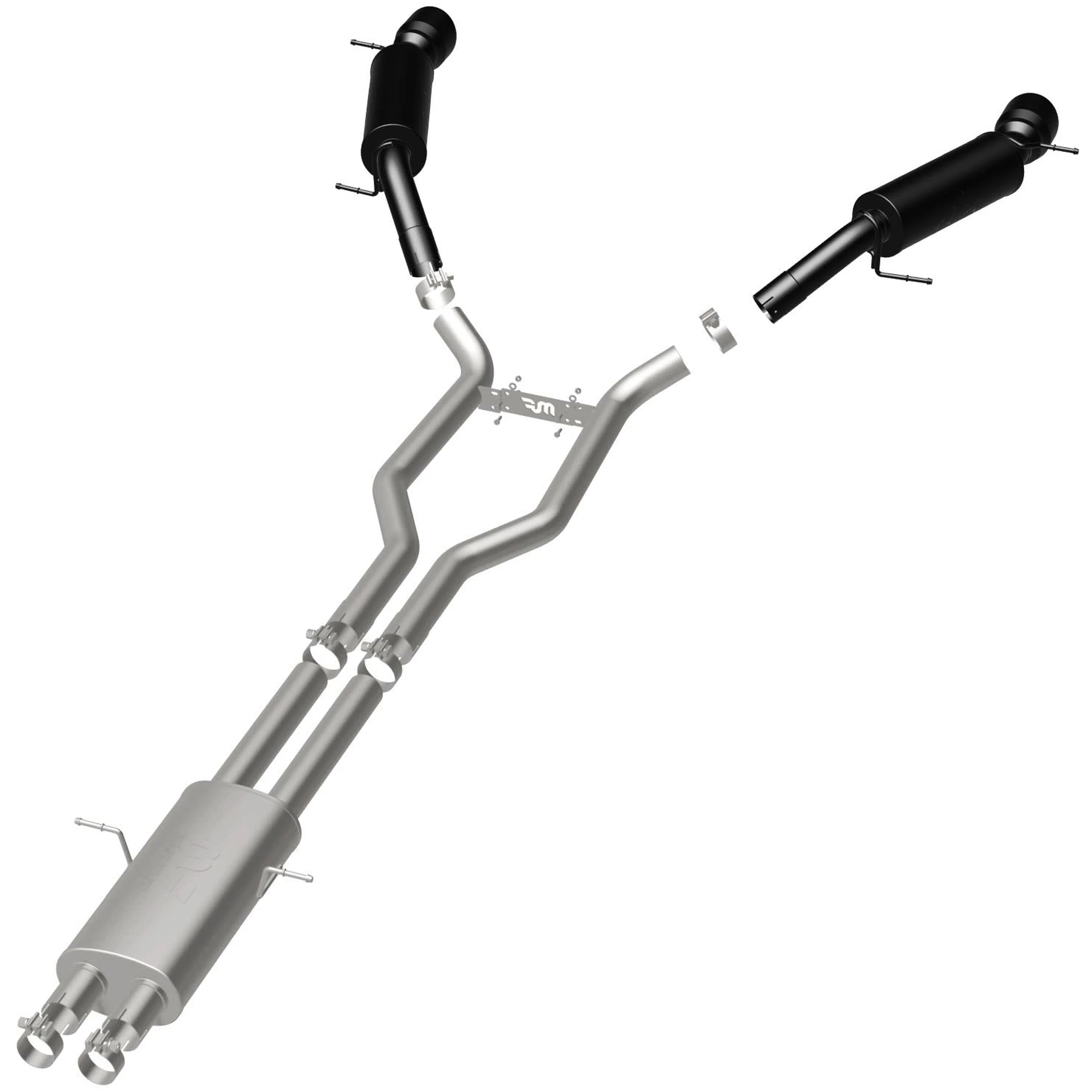 MagnaFlow 2014-2017 Land Rover Range Rover Sport 3.0L Touring Series Cat-Back Performance Exhaust System 19123 - Image 3
