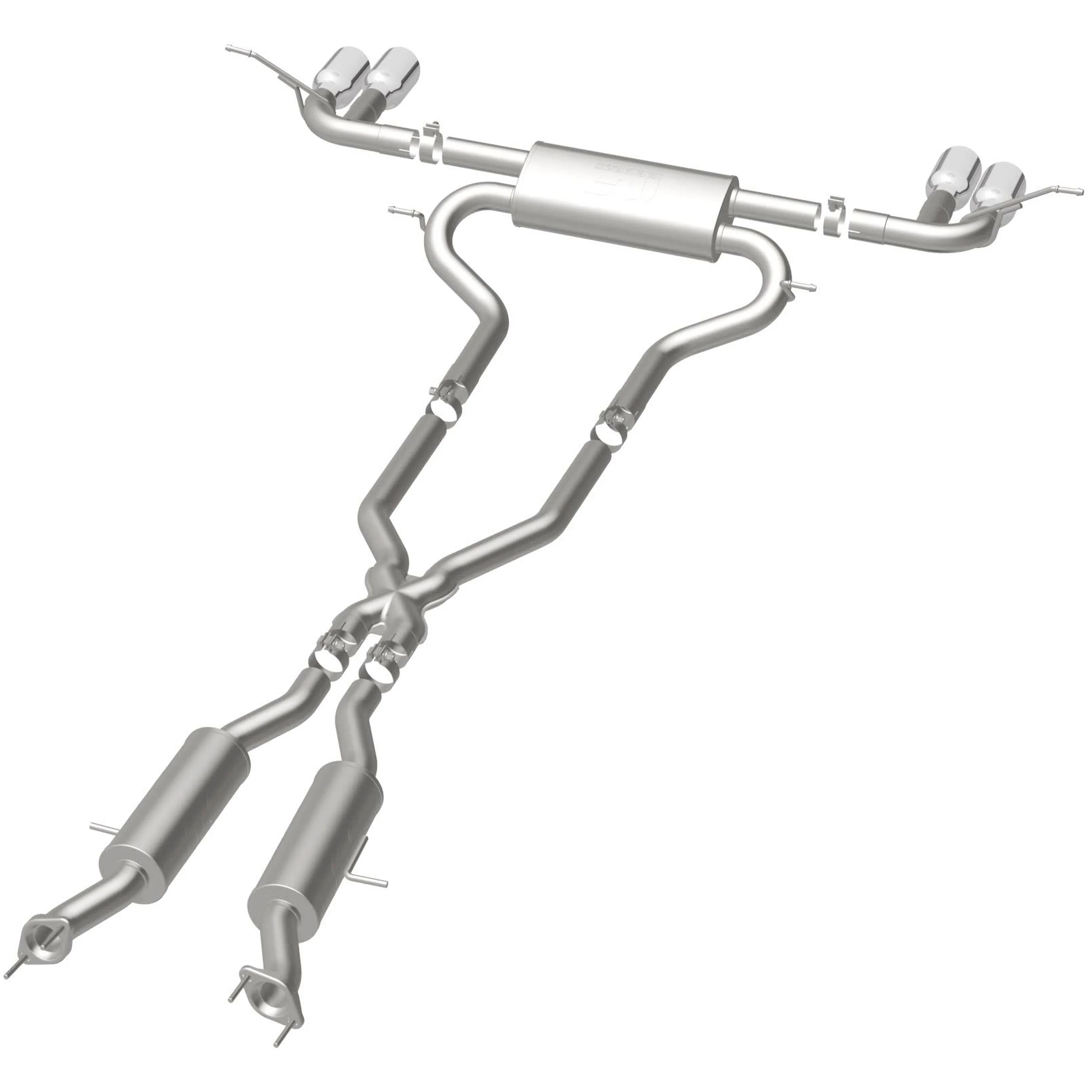 MagnaFlow Street Series Cat-Back Performance Exhaust System 19193 - Image 3