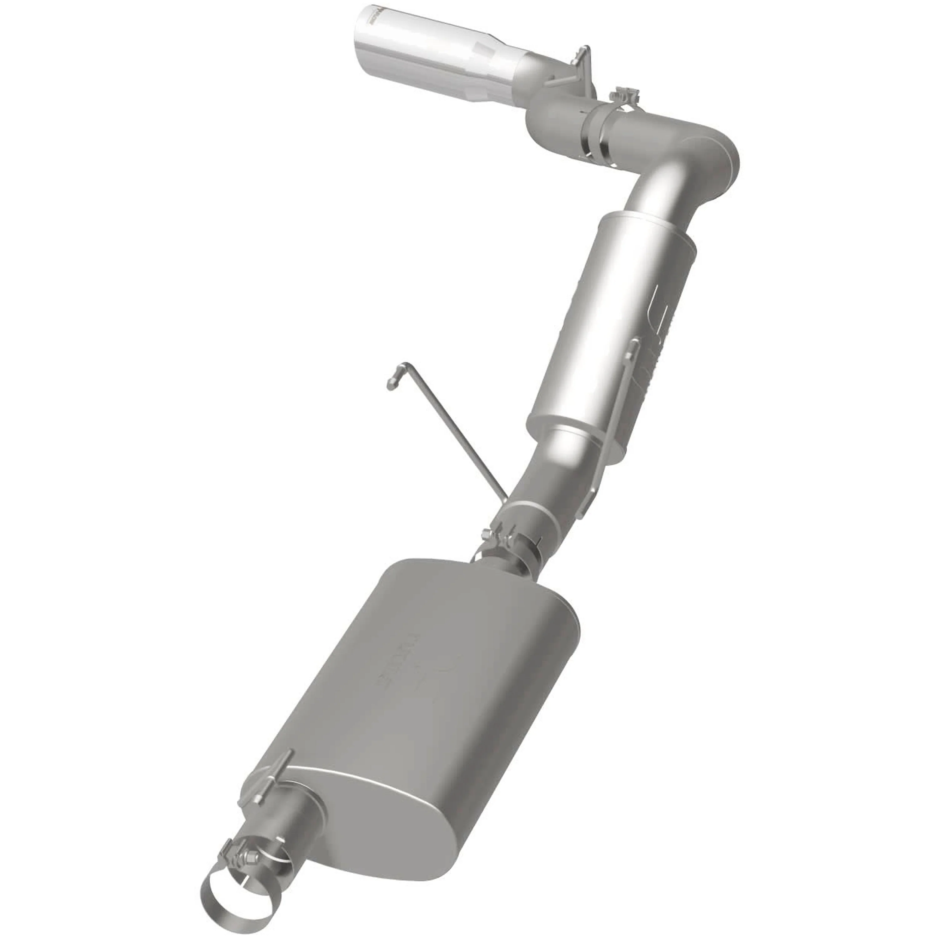 MagnaFlow 2014-2026 Ram 2500 6.4L | 2014-2026 Ram 3500 6.4L Street Series Cat-Back Performance Exhaust System 19200 - Image 3