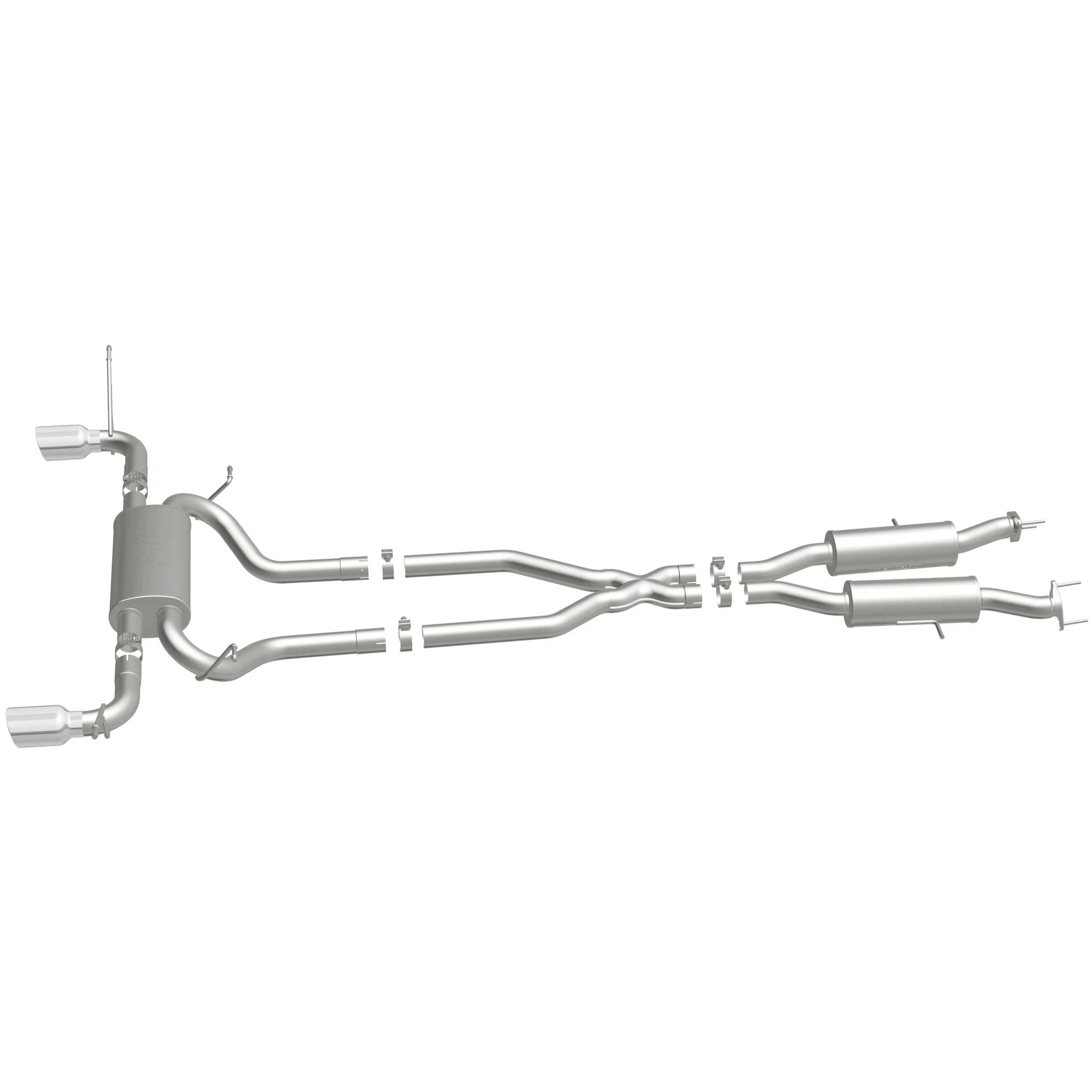 MagnaFlow Street Series Cat-Back Performance Exhaust System 19216 - Image 4