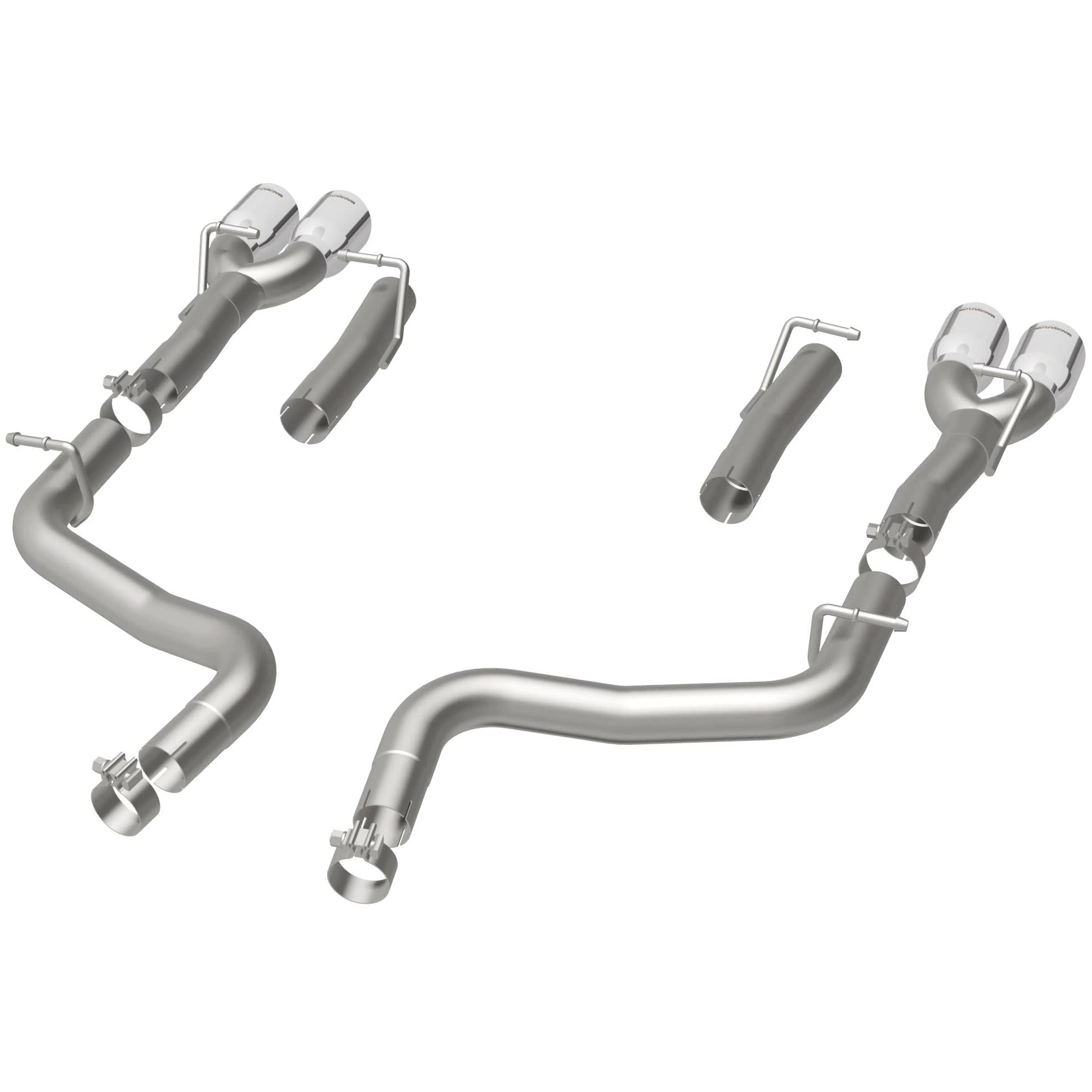 MagnaFlow 2015-2023 Dodge Challenger 3.6L Race Series Axle Back Performance Exhaust System 19218 - Image 3