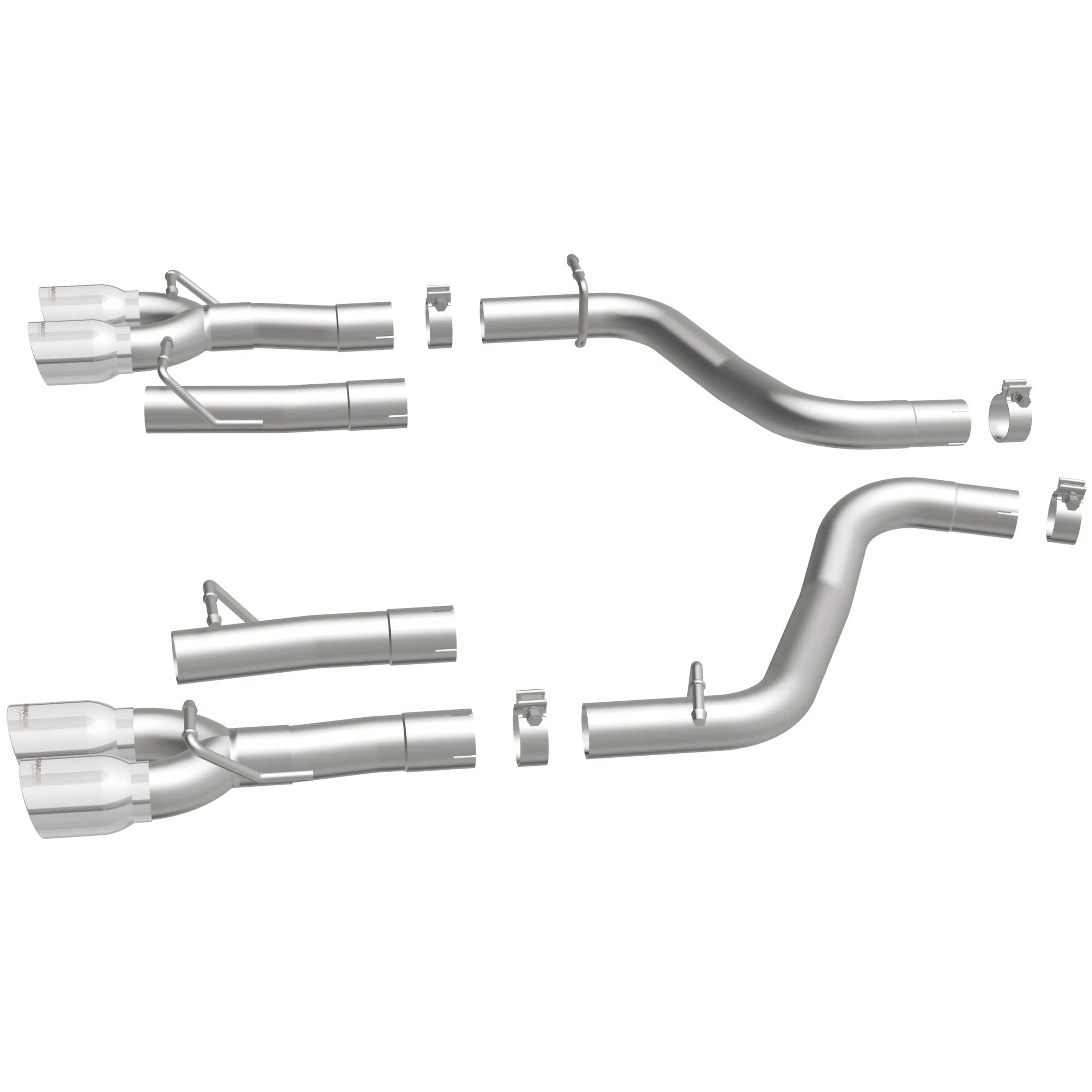 MagnaFlow 2015-2023 Dodge Challenger 3.6L Race Series Axle Back Performance Exhaust System 19218 - Image 4