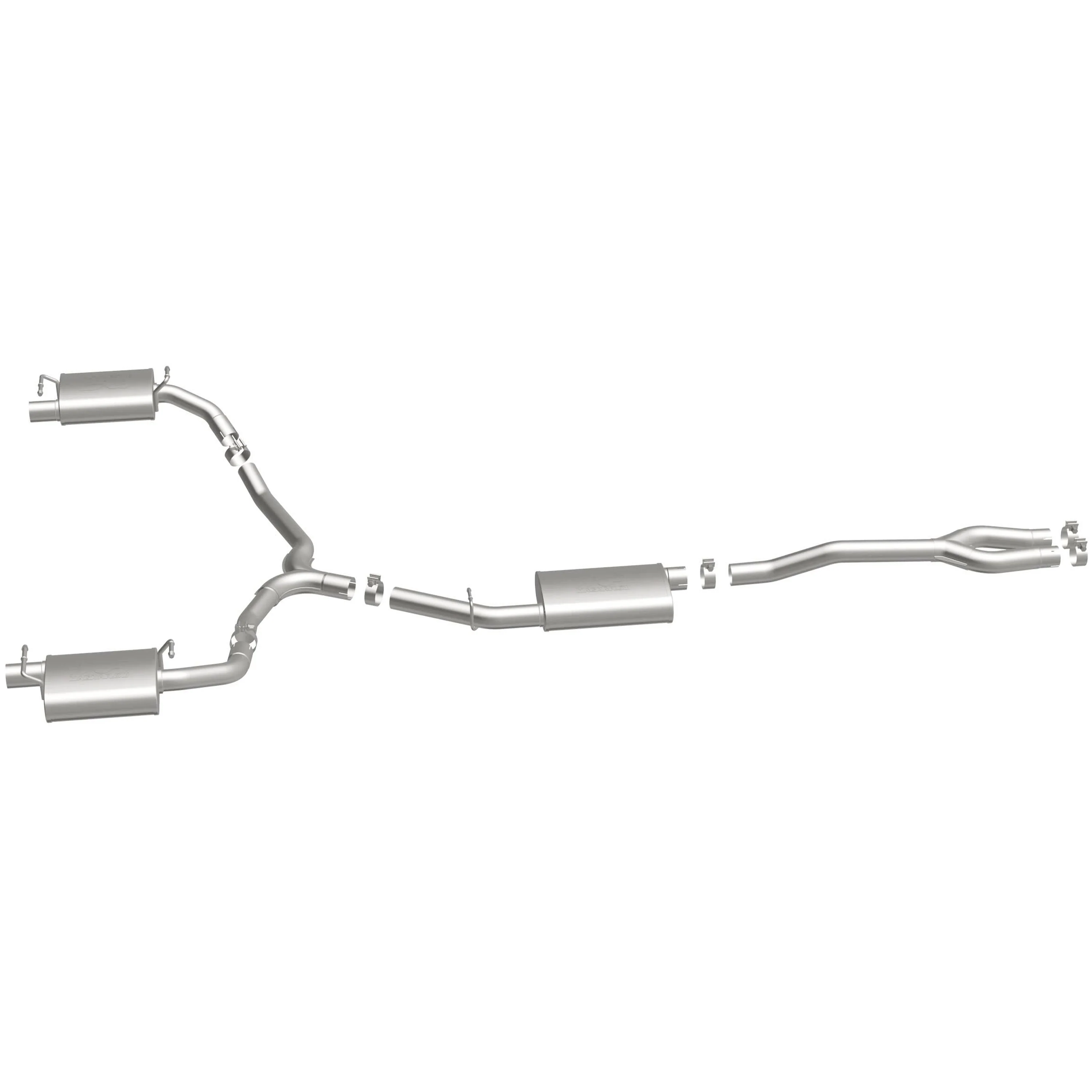 MagnaFlow 2015-2023 Chrysler 300 3.6L | 2015-2023 Dodge Charger SXT 3.6L Street Series Cat-Back Performance Exhaust System 19225 - Image 4