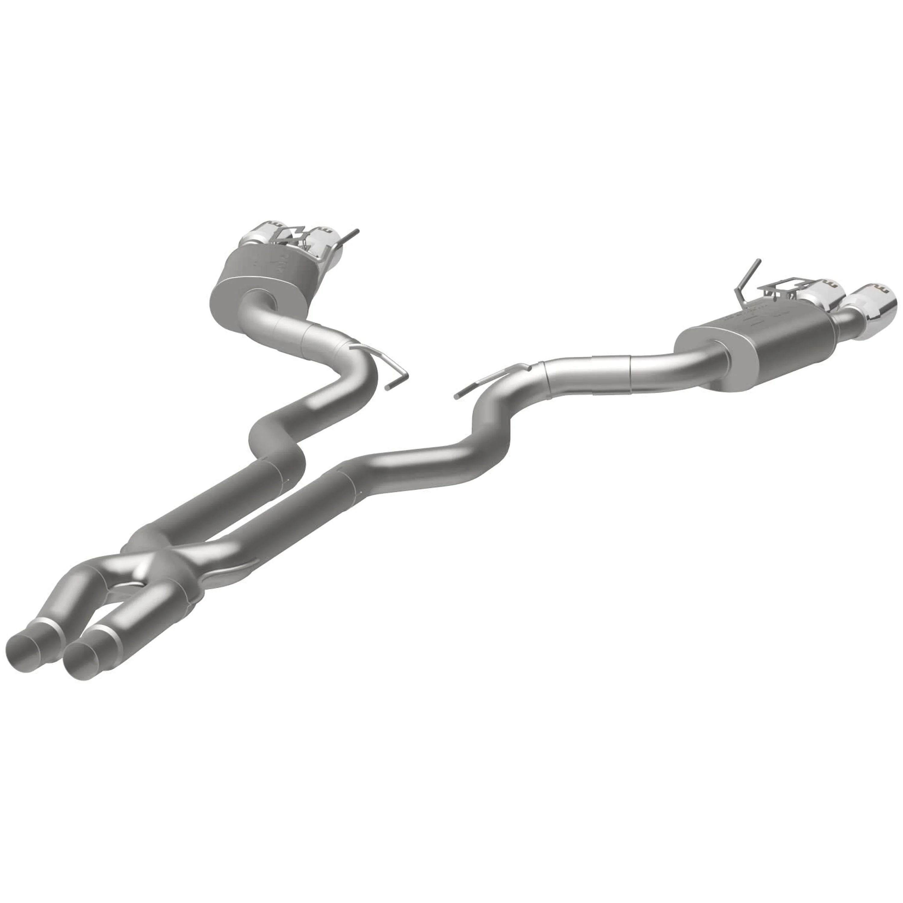 MagnaFlow 2015-2020 Ford Mustang 5.2L Competition Series Cat-Back Performance Exhaust System 19283 - Image 3