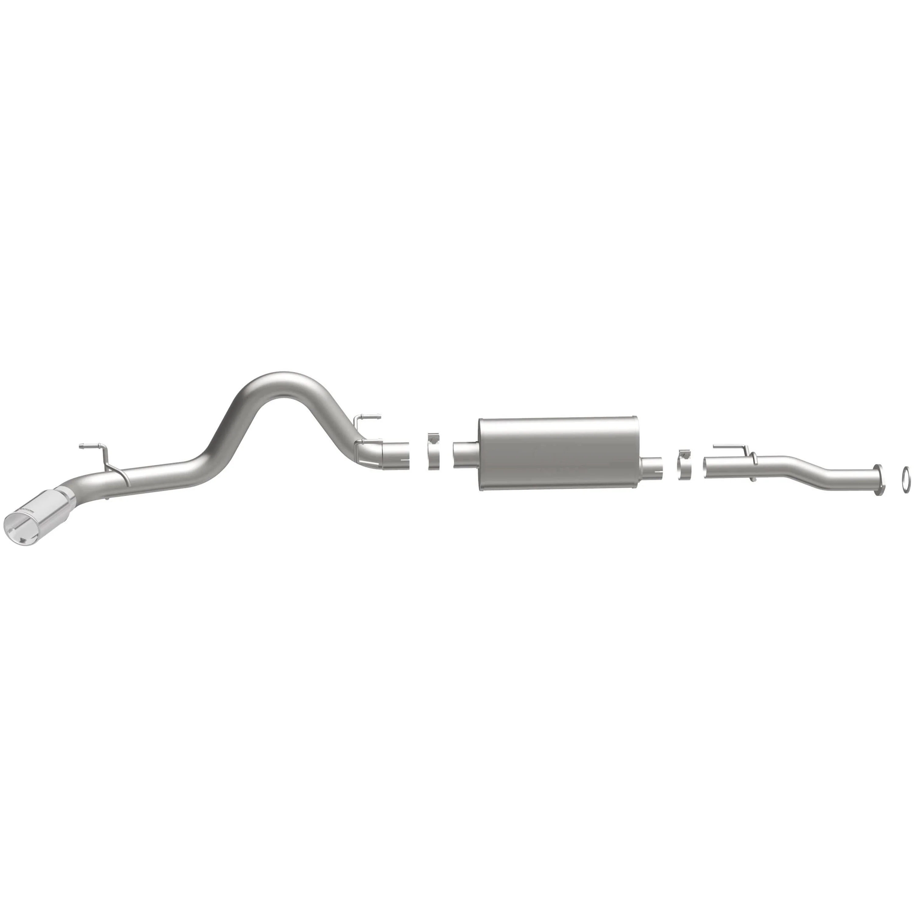 MagnaFlow 2016-2023 Toyota Tacoma 3.5L Street Series Cat-Back Performance Exhaust System 19291 - Image 4