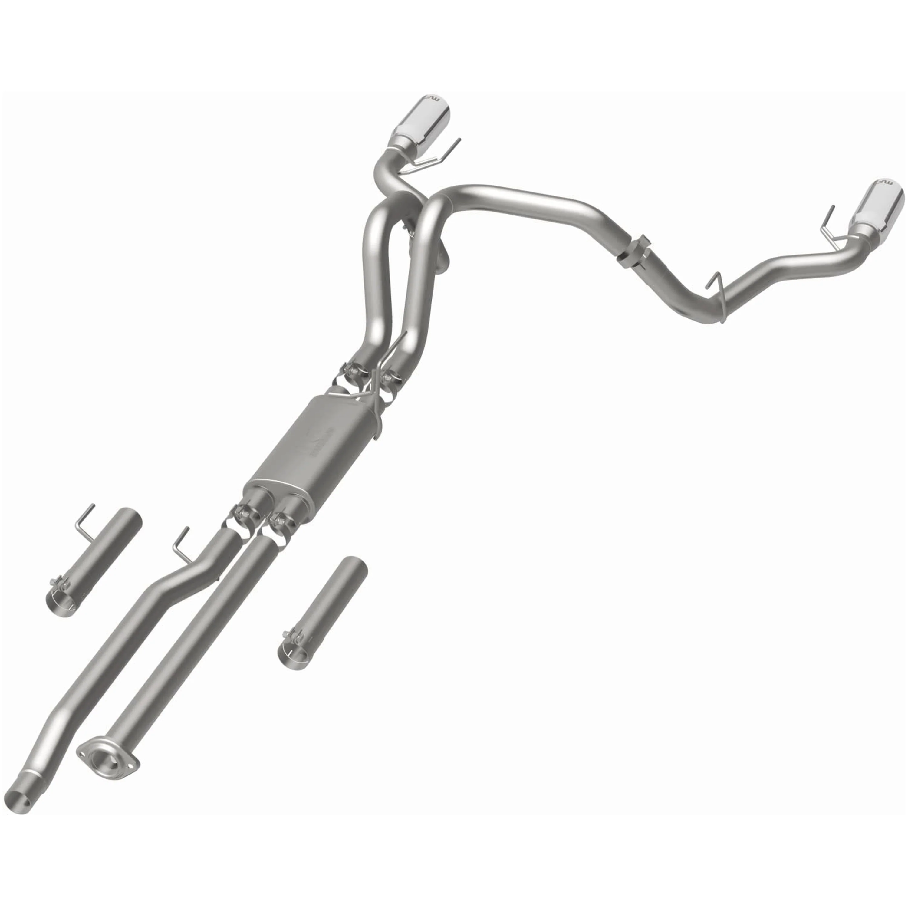 MagnaFlow 2017-2020 Ford F-150 Raptor 3.5L Street Series Cat-Back Performance Exhaust System 19346 - Image 3