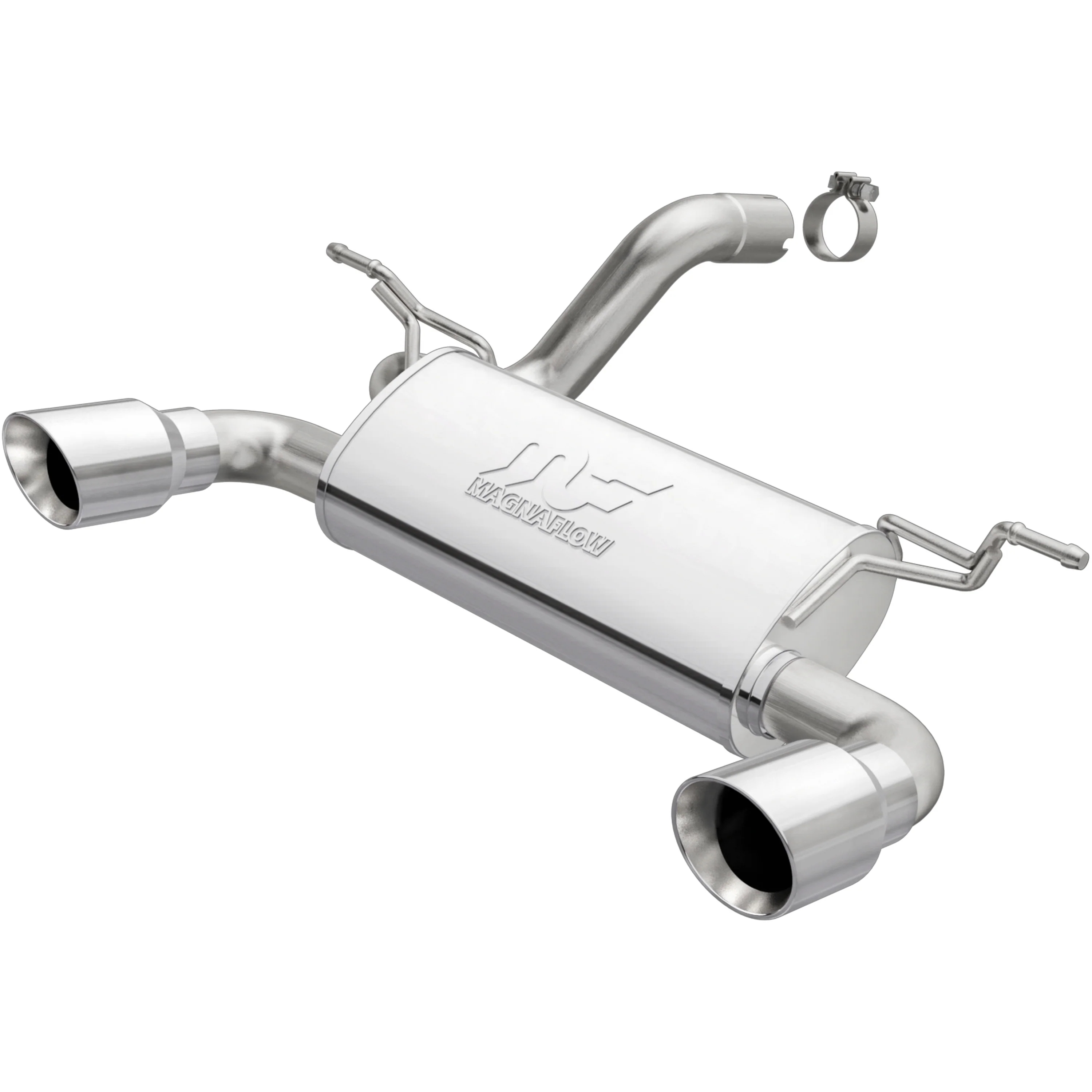 MagnaFlow 2018-2026 Jeep Wrangler 2.0L | 2018-2026 Jeep Wrangler 3.6L Street Series Axle Back Performance Exhaust System 19385