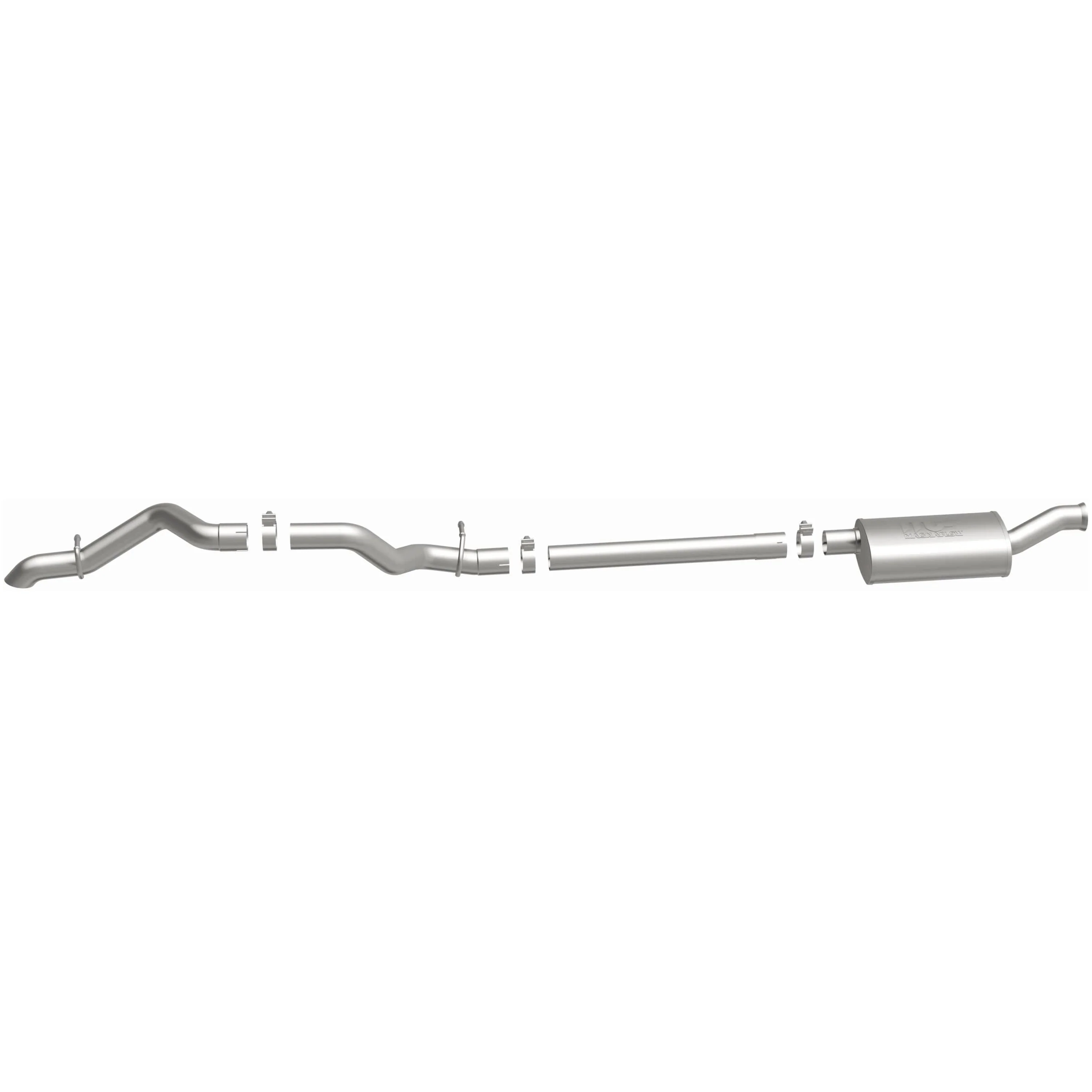 MagnaFlow® 2018-2026 Jeep Wrangler 3.6L Rock Crawler Series™ Cat-Back Performance Exhaust System 19386 - Image 4