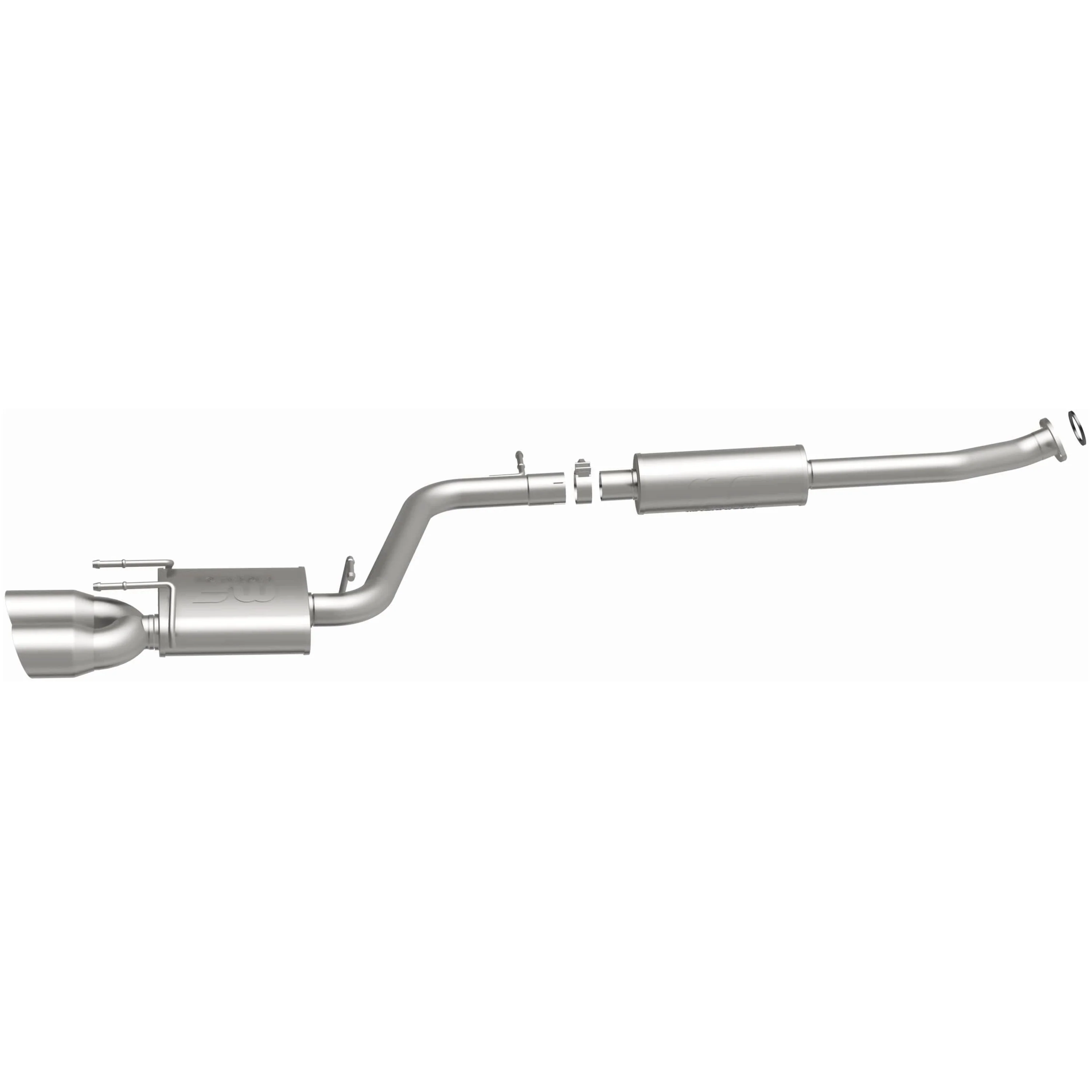 MagnaFlow 2018-2024 Toyota Camry 2.5L Street Series Cat-Back Performance Exhaust System 19410 - Image 4