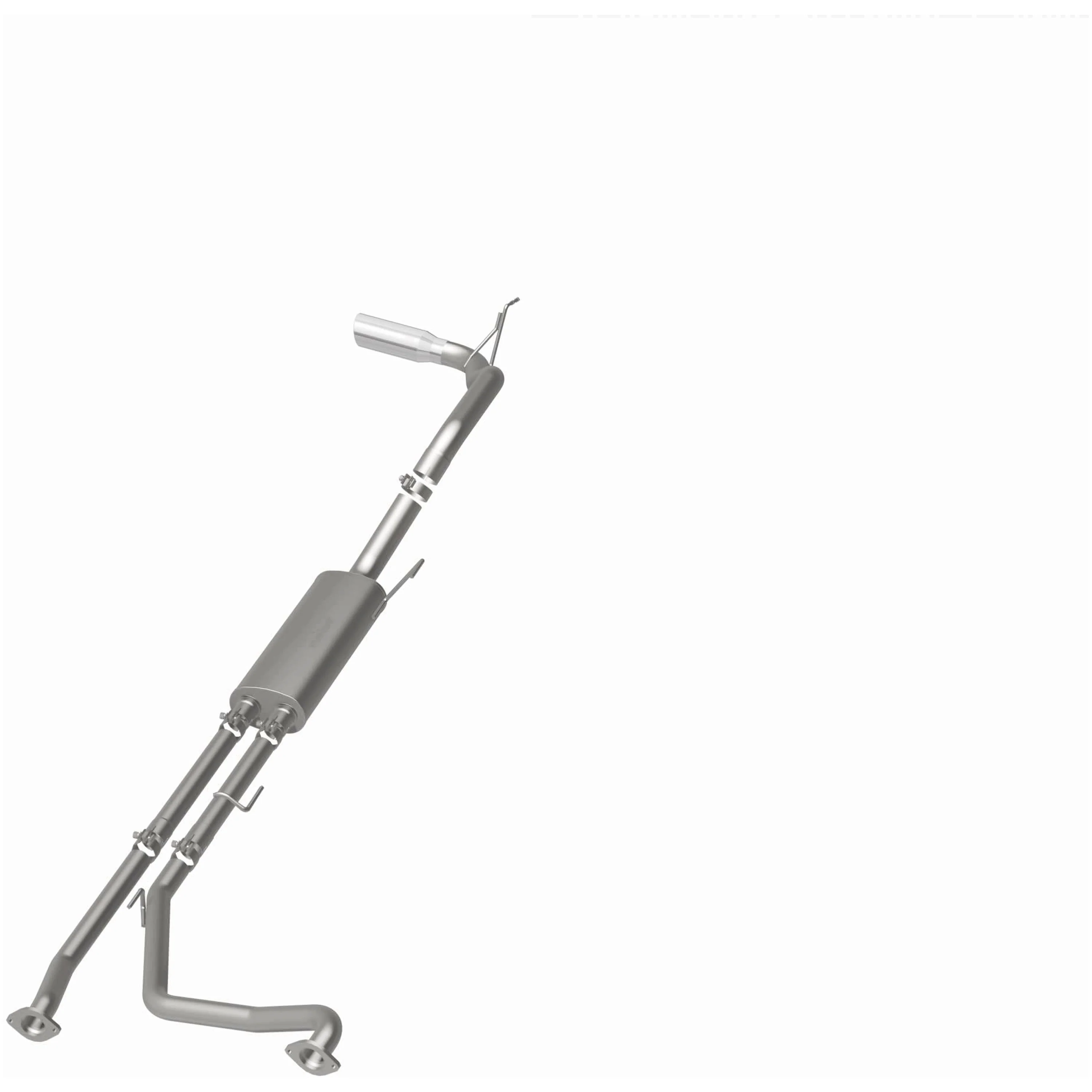 MagnaFlow 2007-2024 Nissan TITAN 5.6L Street Series Cat-Back Performance Exhaust System 19421 - Image 3