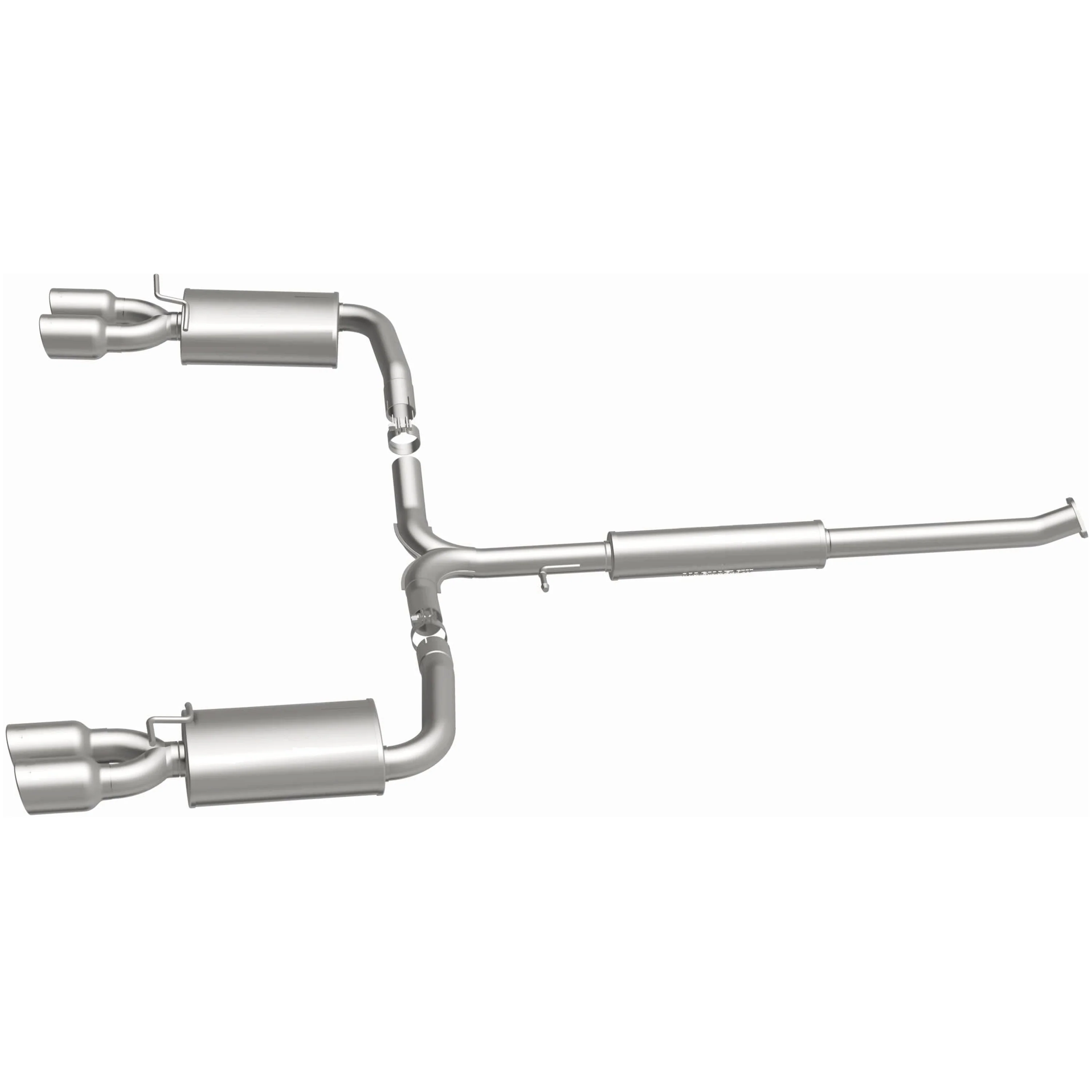 MagnaFlow 2016-2020 Kia Optima 2.0L | 2015-2019 Hyundai Sonata 2.0L Street Series Cat-Back Performance Exhaust System 19457 - Image 4
