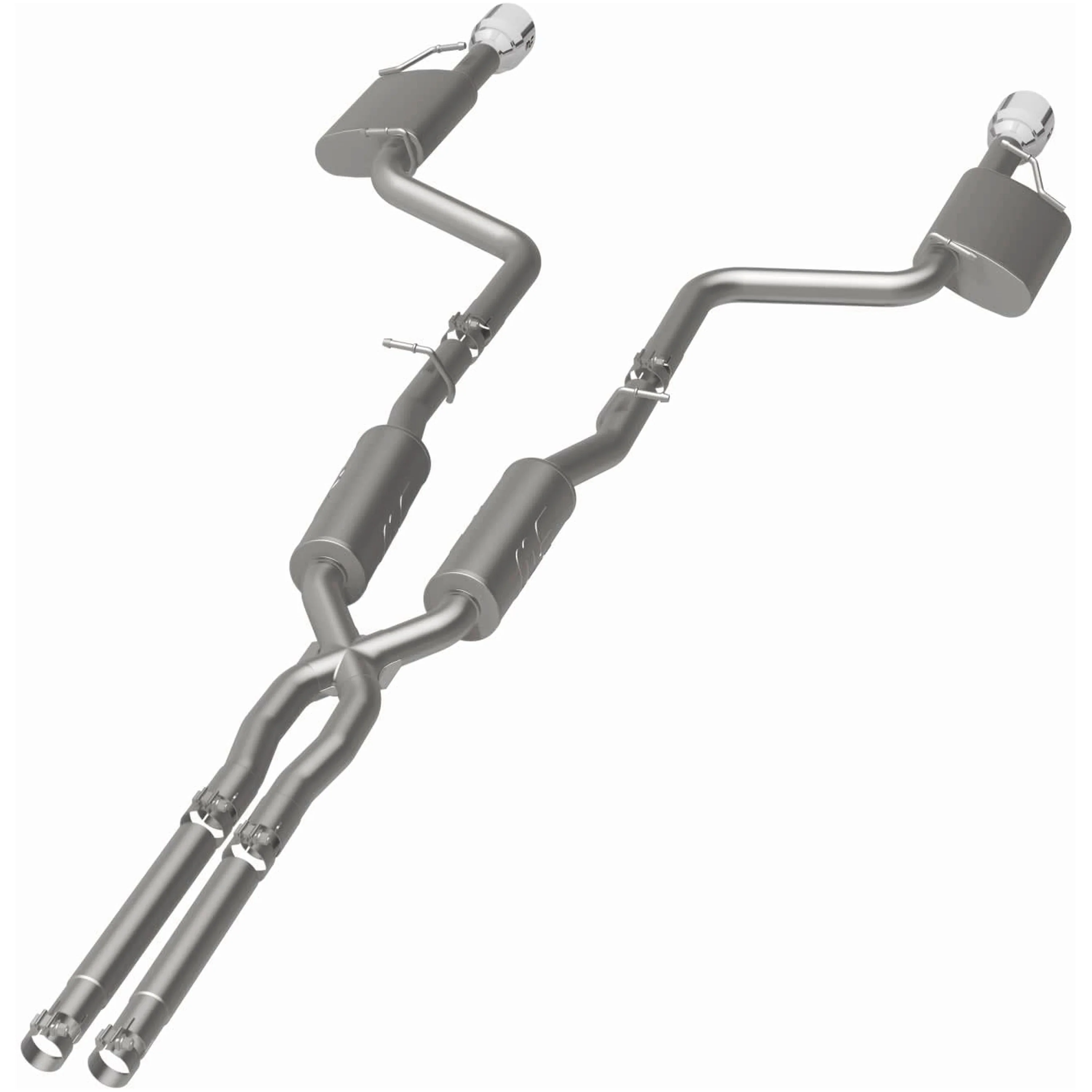 MagnaFlow 2019-2023 Dodge Charger 3.6L Street Series Cat-Back Performance Exhaust System 19522 - Image 3
