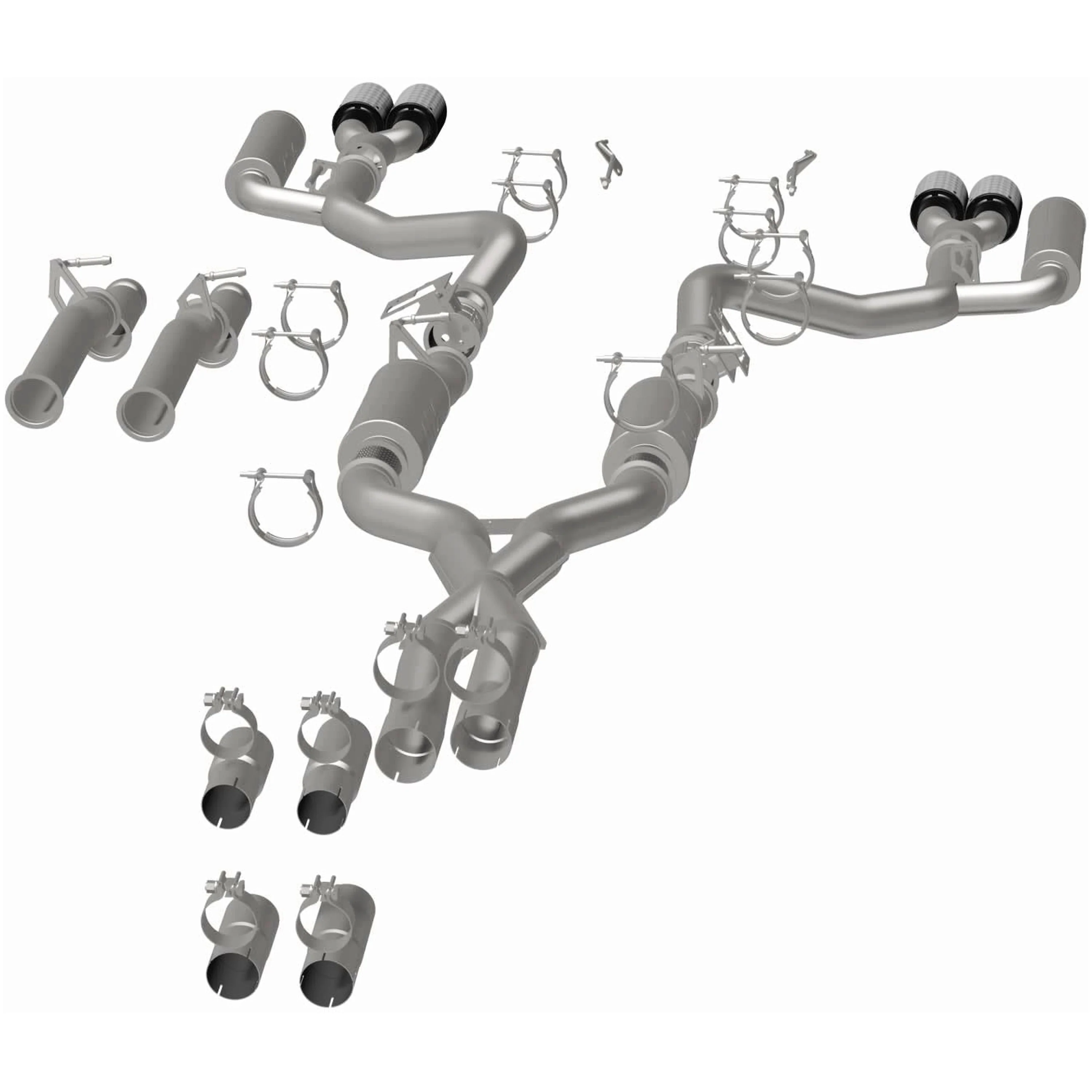 MagnaFlow xMOD Series Cat-Back Performance Exhaust System 19536 - Image 3