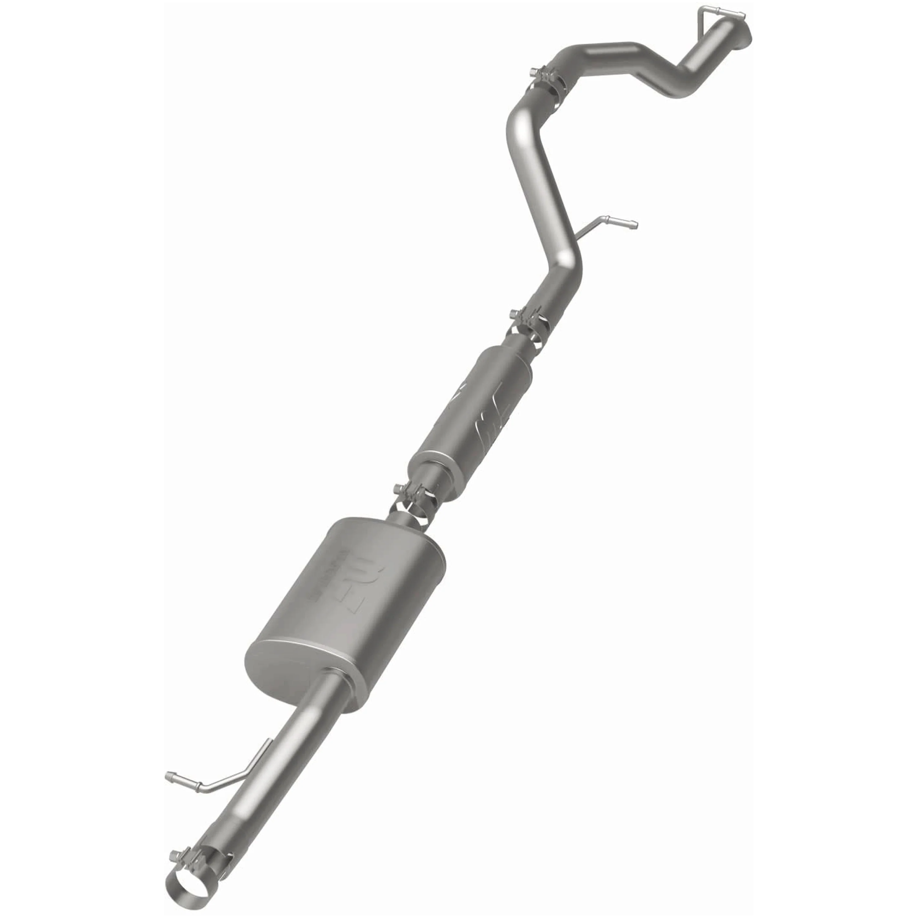 MagnaFlow® 2018 Jeep Wrangler JK 3.6L | 2012-2017 Jeep Wrangler 3.6L Overland Series™ Cat-Back Performance Exhaust System 19539 - Image 3