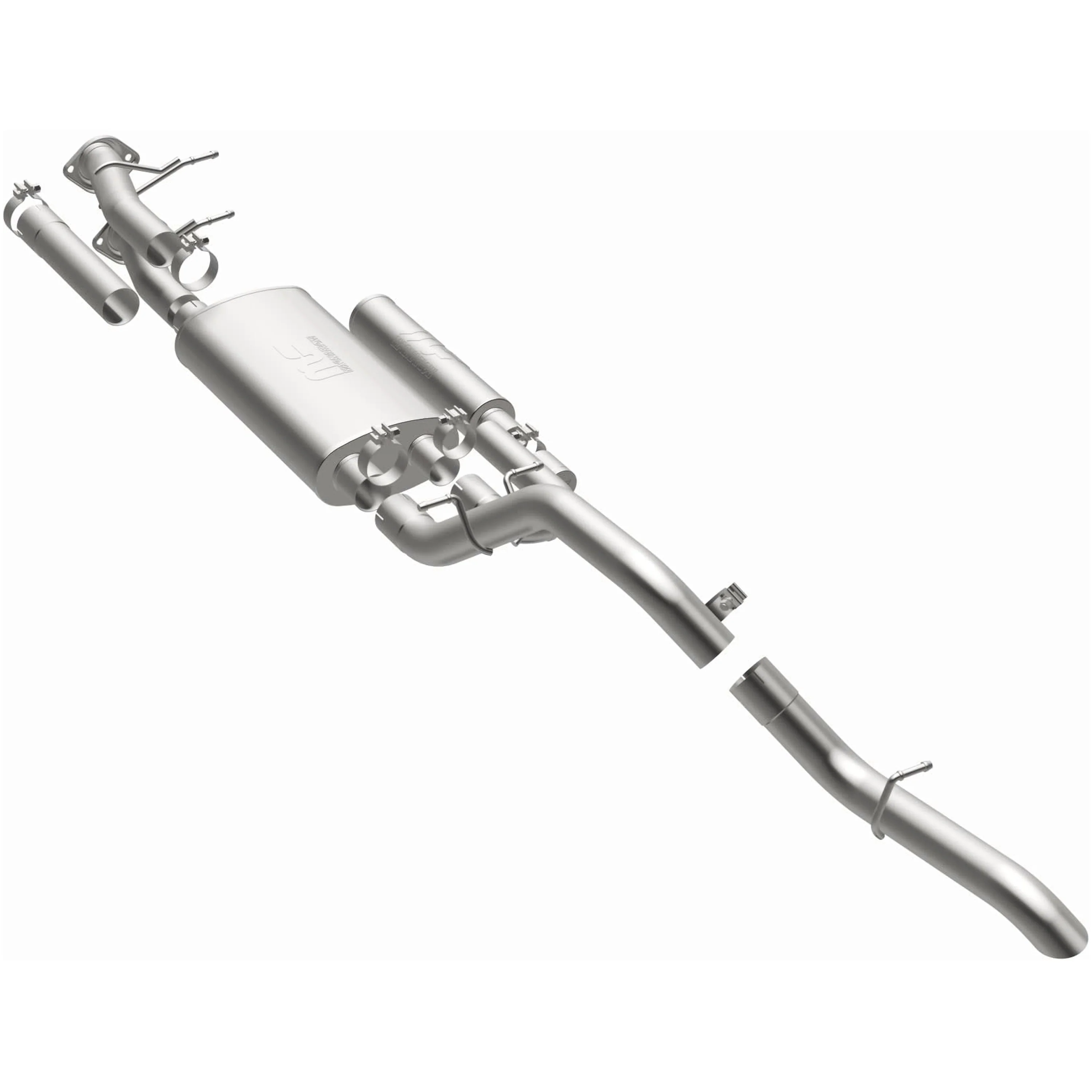 MagnaFlow® 2015-2022 Chevrolet Colorado 3.6L | 2015-2022 GMC Canyon 3.6L Overland Series™ Cat-Back Performance Exhaust System 19569 - Image 2