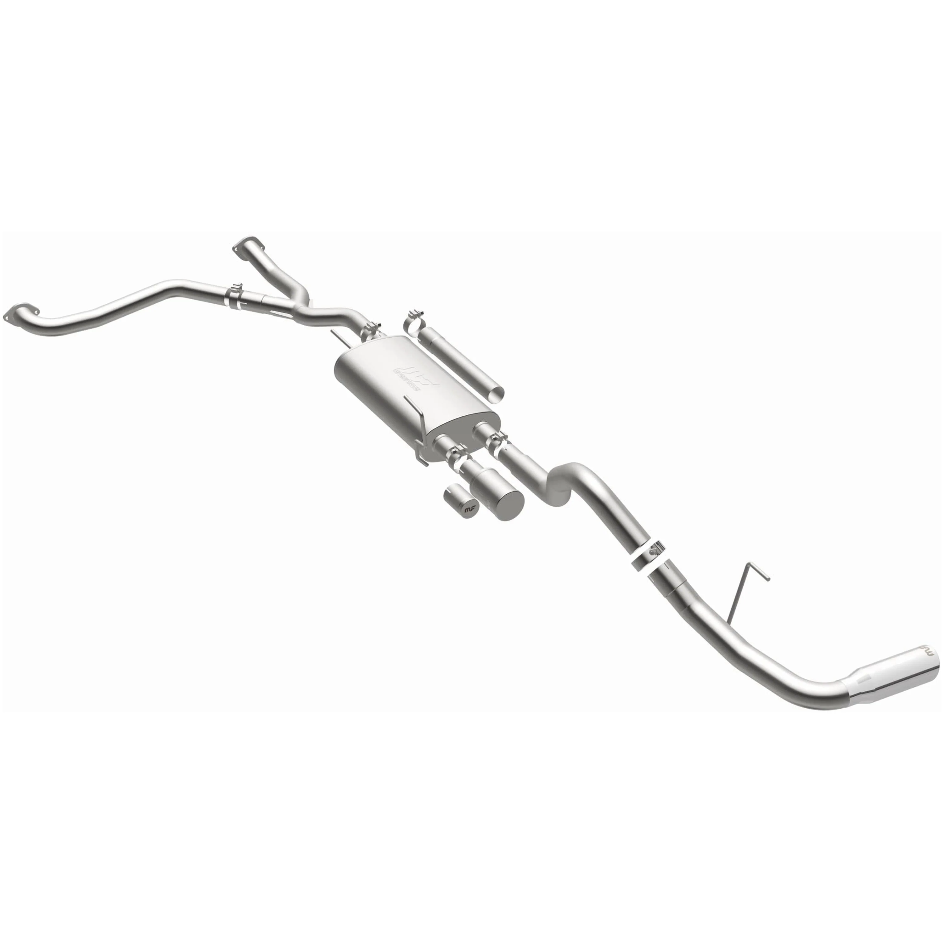 MagnaFlow 2022-2026 Nissan Frontier 3.8L Street Series Cat-Back Performance Exhaust System 19574 - Image 2
