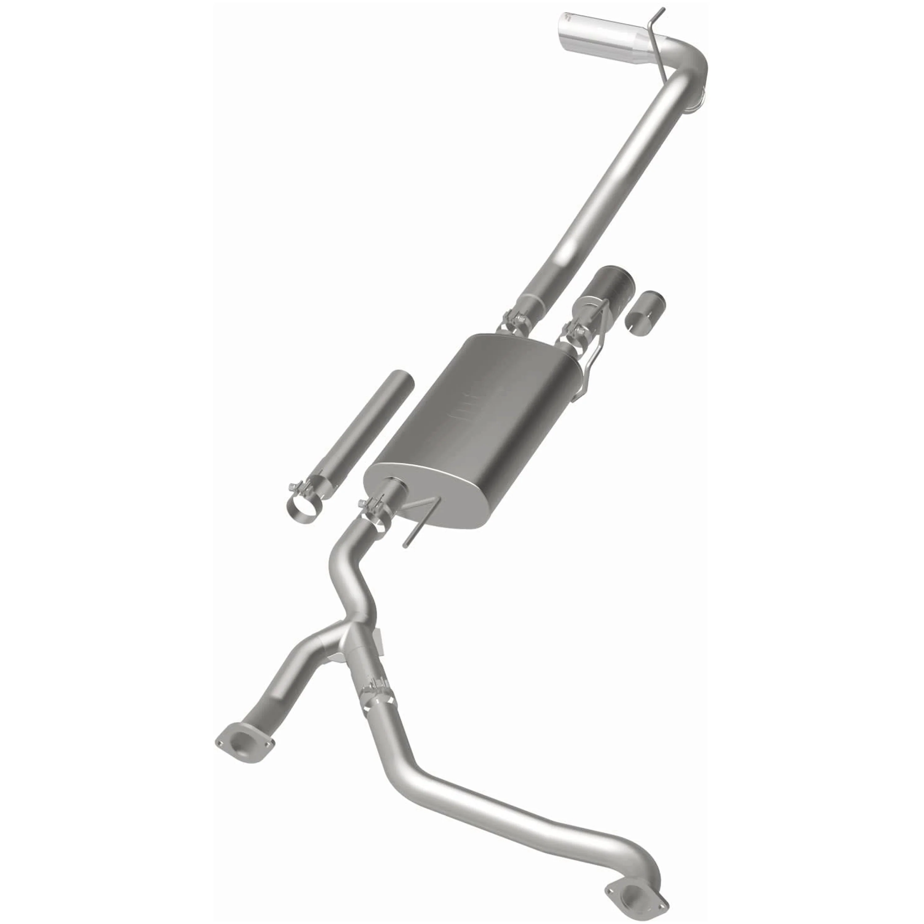 MagnaFlow 2022-2026 Nissan Frontier 3.8L Street Series Cat-Back Performance Exhaust System 19574 - Image 3