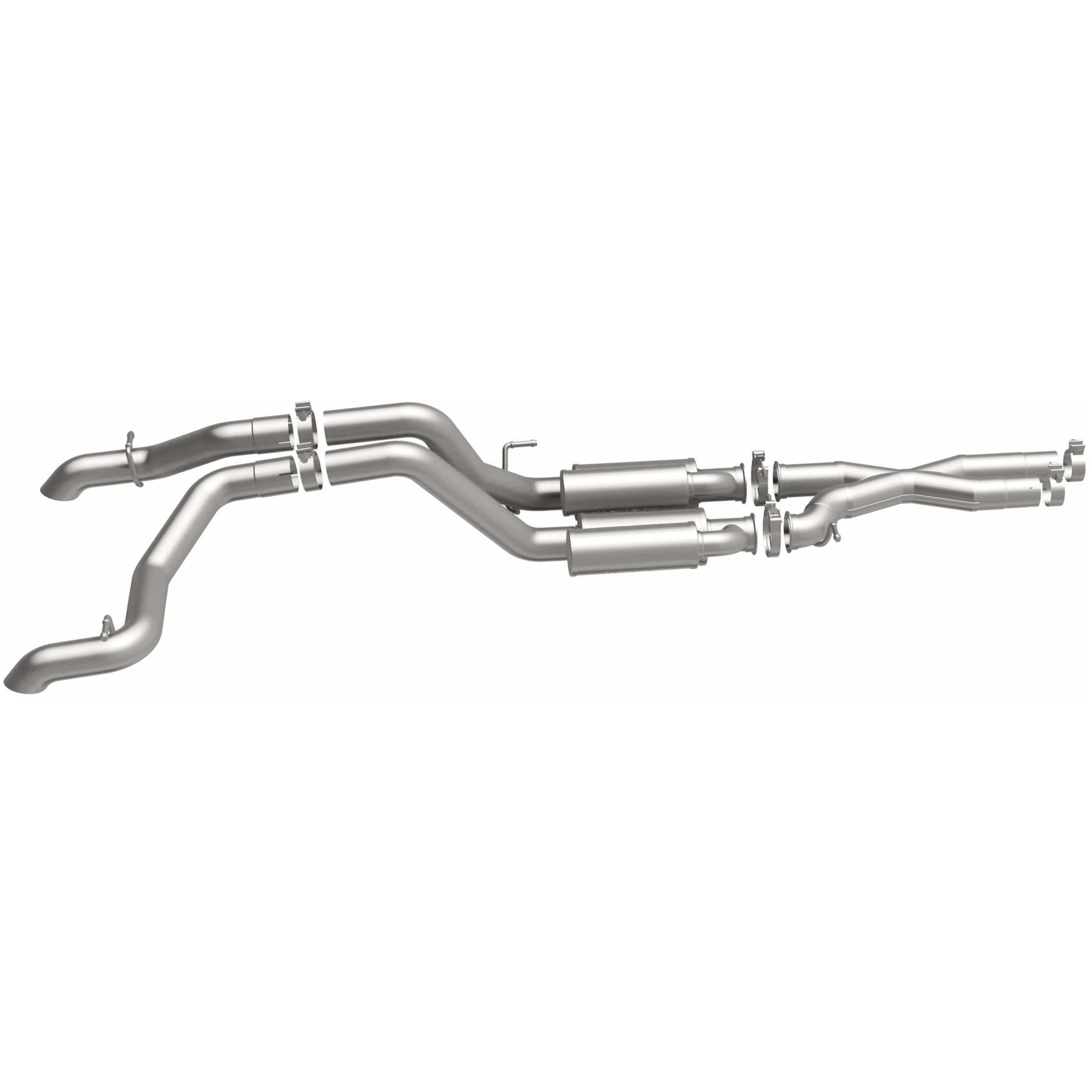 MagnaFlow® 2021-2026 Jeep Wrangler 6.4L Rock Crawler Series™ Cat-Back Performance Exhaust System 19582 - Image 4