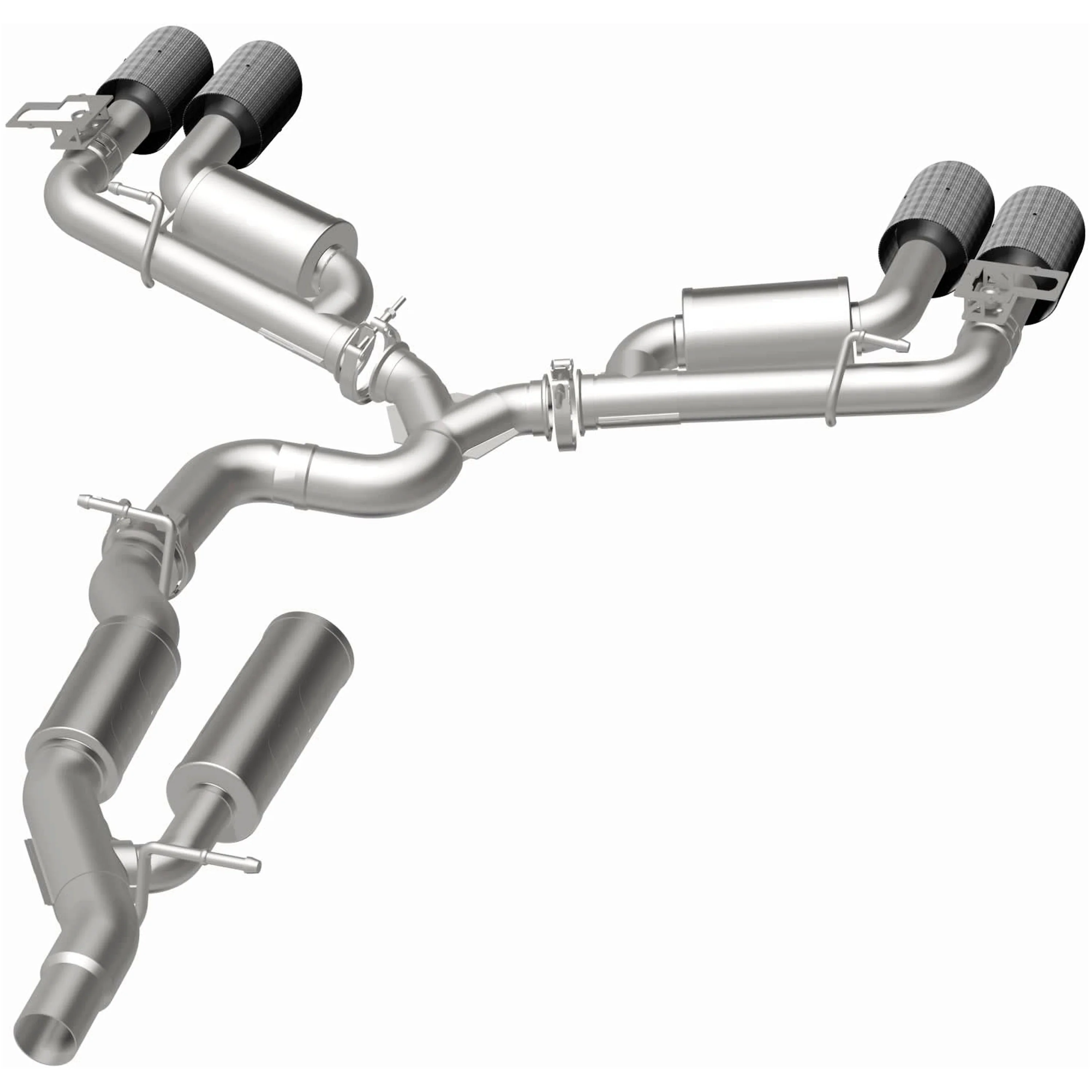 MagnaFlow 2022-2026 Volkswagen Golf R 2.0L NEO Series Cat-Back Performance Exhaust System 19617 - Image 3