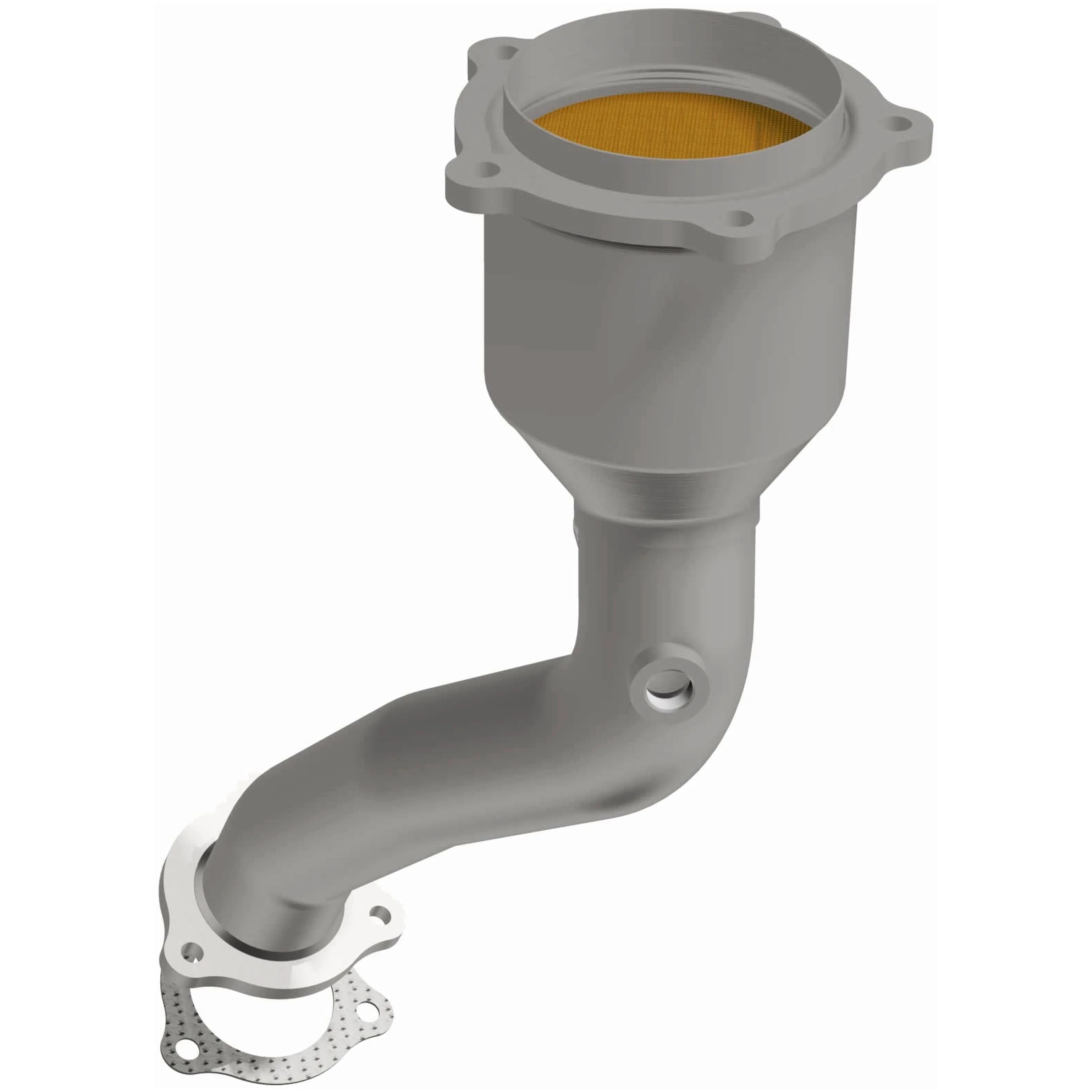 MagnaFlow 2010-2011 Porsche Cayenne 4.8L OEM Grade Federal / EPA Compliant Direct-Fit Catalytic Converter 21-589 - Image 4