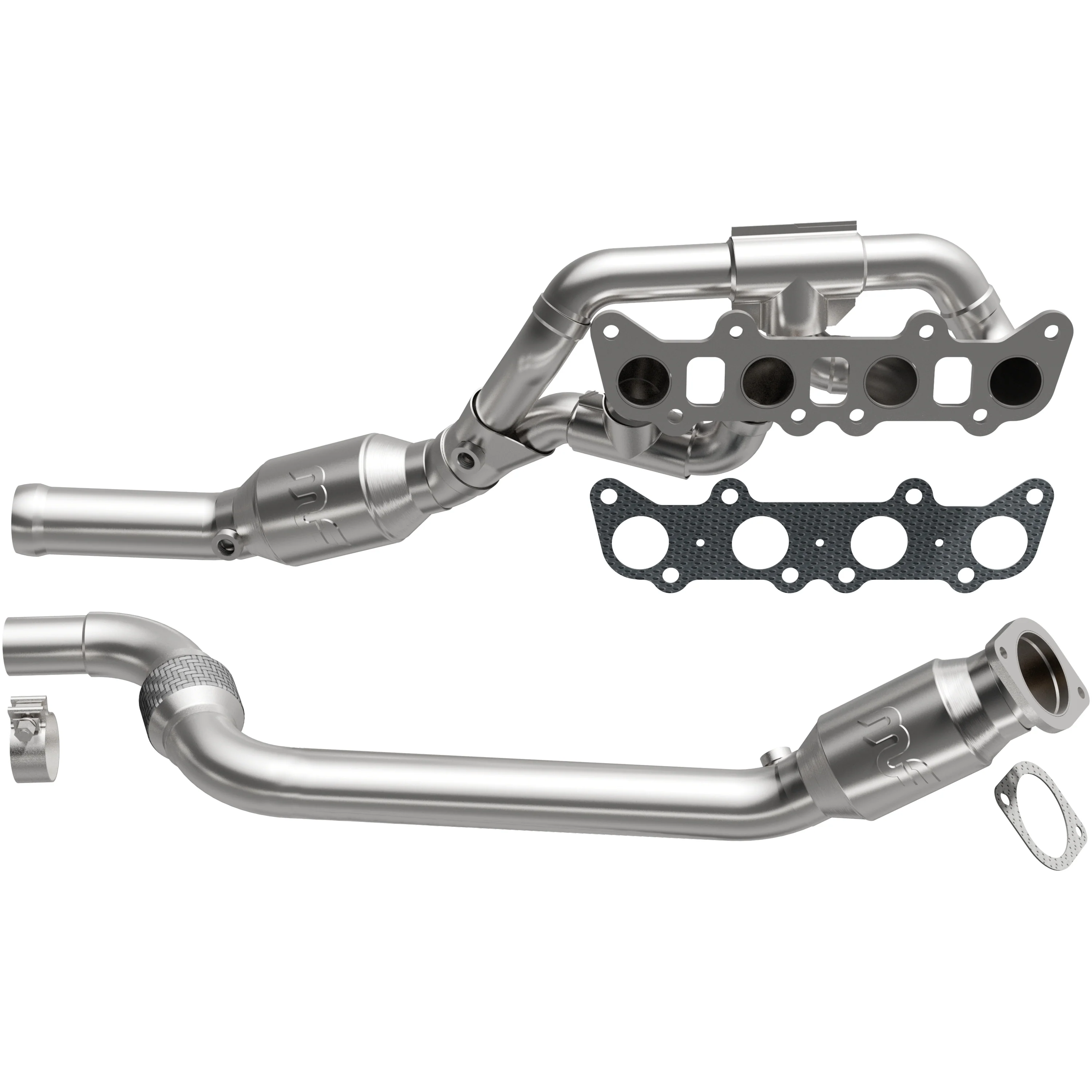 MagnaFlow 2015-2023 Ford Mustang 5.0L OEM Grade Federal / EPA Compliant Direct-Fit Manifold Catalytic Converter 22-214